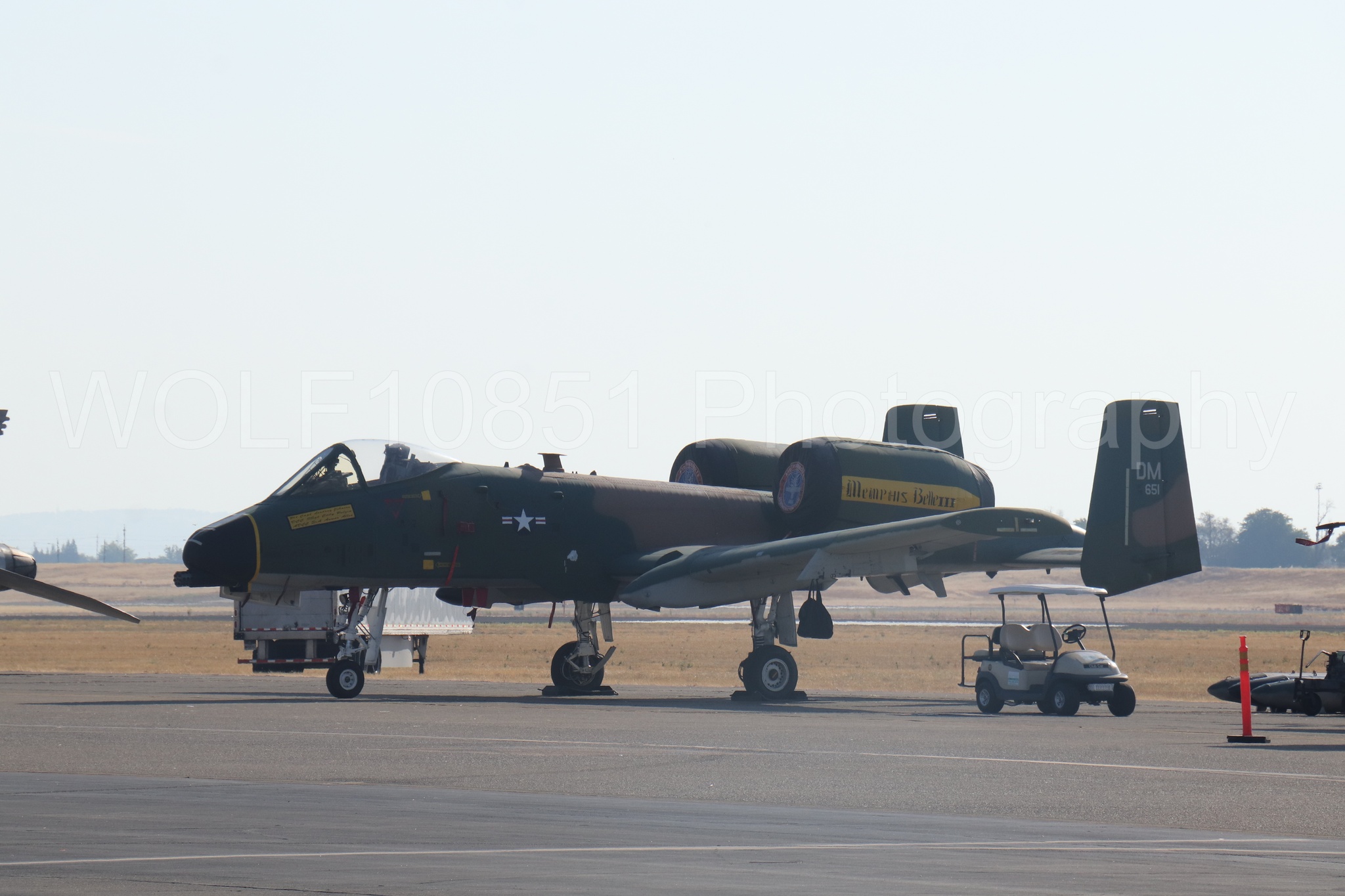 Aviation photography by WOLF10851 featuring Static Display, A-10 Warthog, California Capital Airshow 2023.