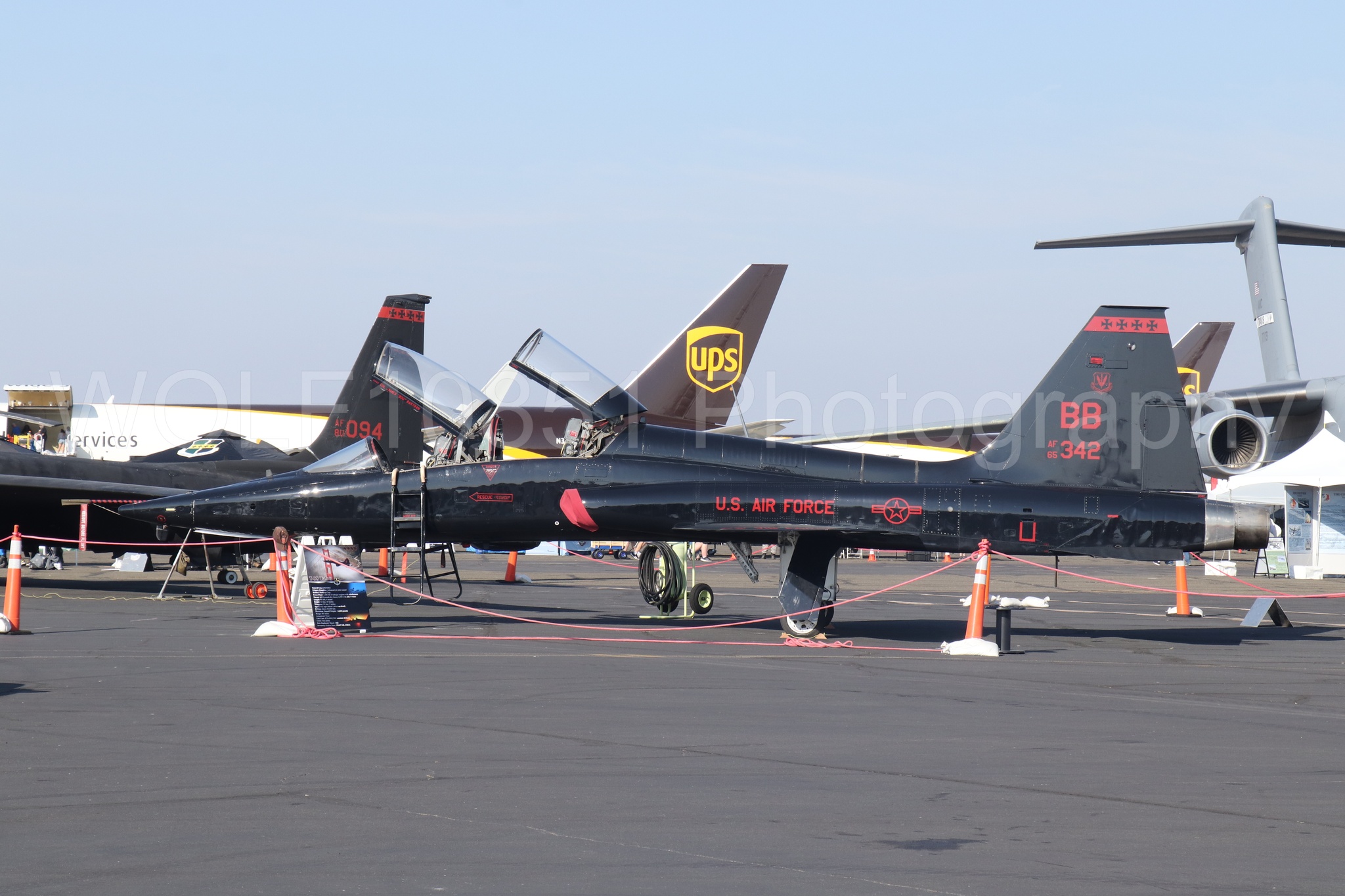 Aviation photography by WOLF10851 featuring Static Display, T-38 Talon, California Capital Airshow 2023.