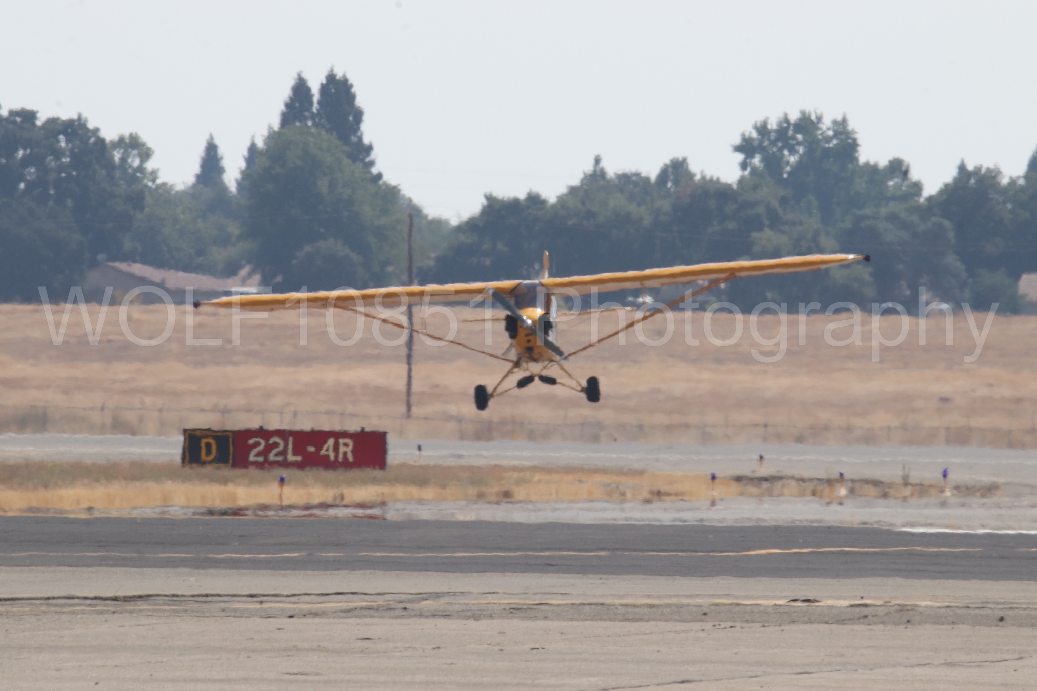 Aviation photography by WOLF10851 featuring Piper J-3 Cub, Tucker Air Patrol, California Capital Airshow 2023.