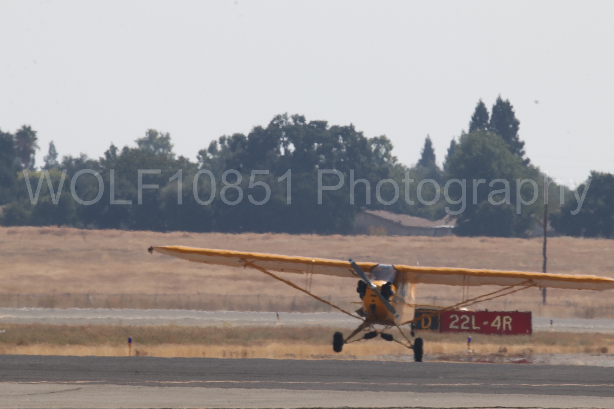 Aviation photography by WOLF10851 featuring Piper J-3 Cub, Tucker Air Patrol, California Capital Airshow 2023.