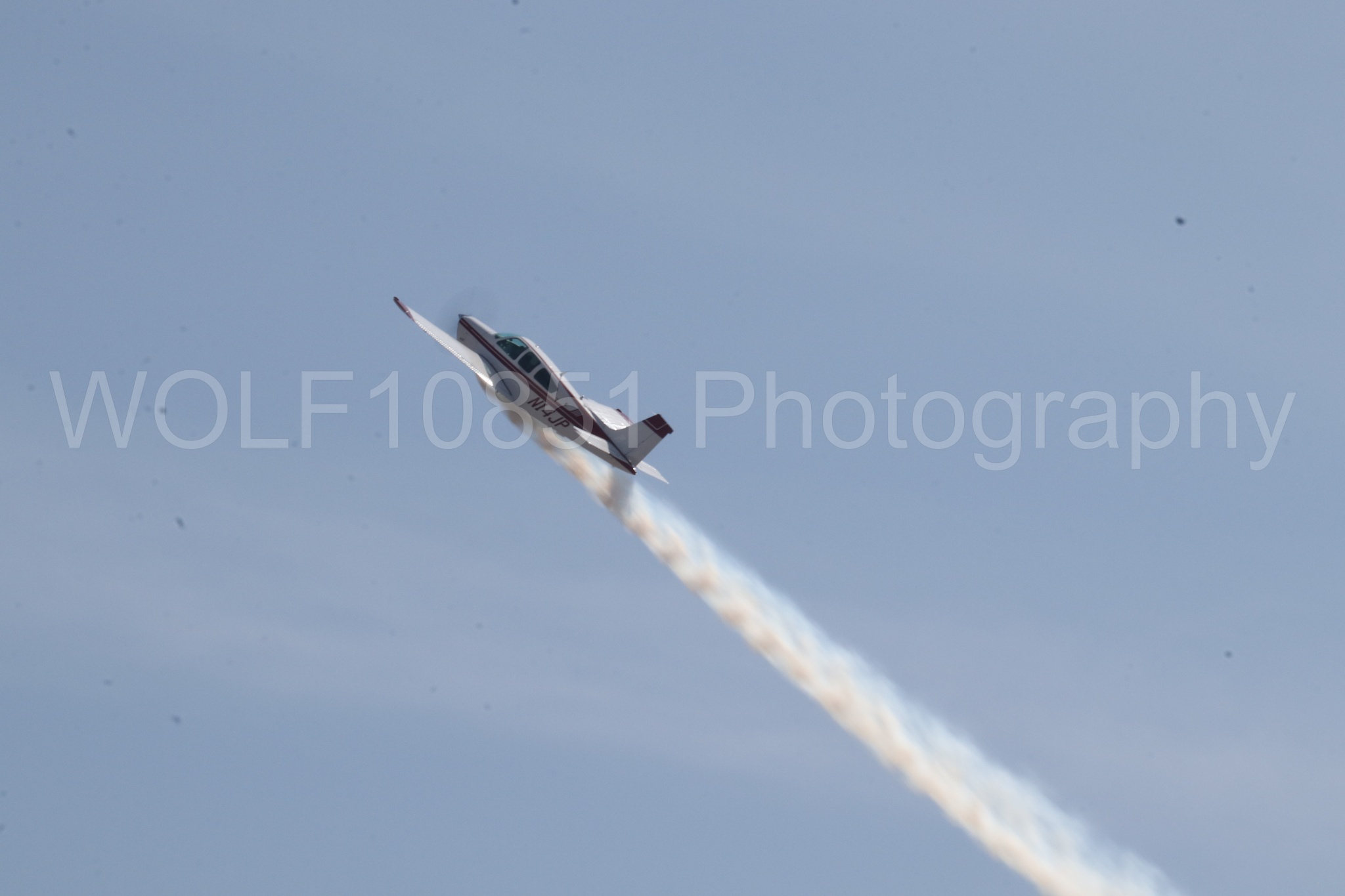 Aviation photography by WOLF10851 featuring Beechcraft Bonanza.