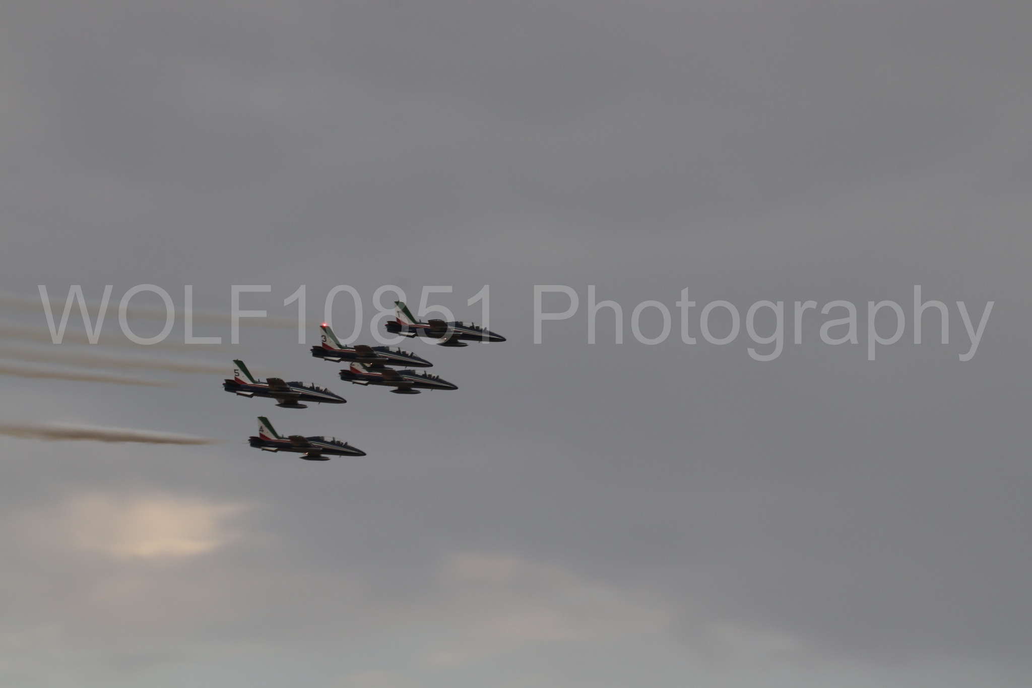 Aviation photography by WOLF10851 featuring MB-339 A, Frecce Tricolor.
