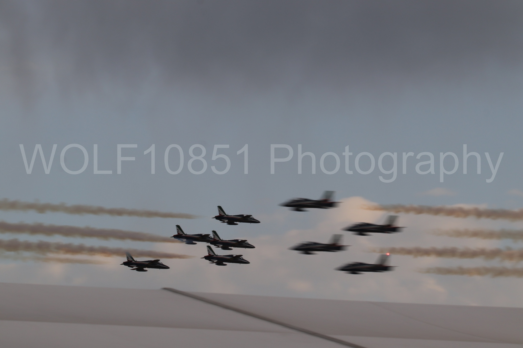 Aviation photography by WOLF10851 featuring California Capital Airshow 2024, MB-339 A, Frecce Tricolor.