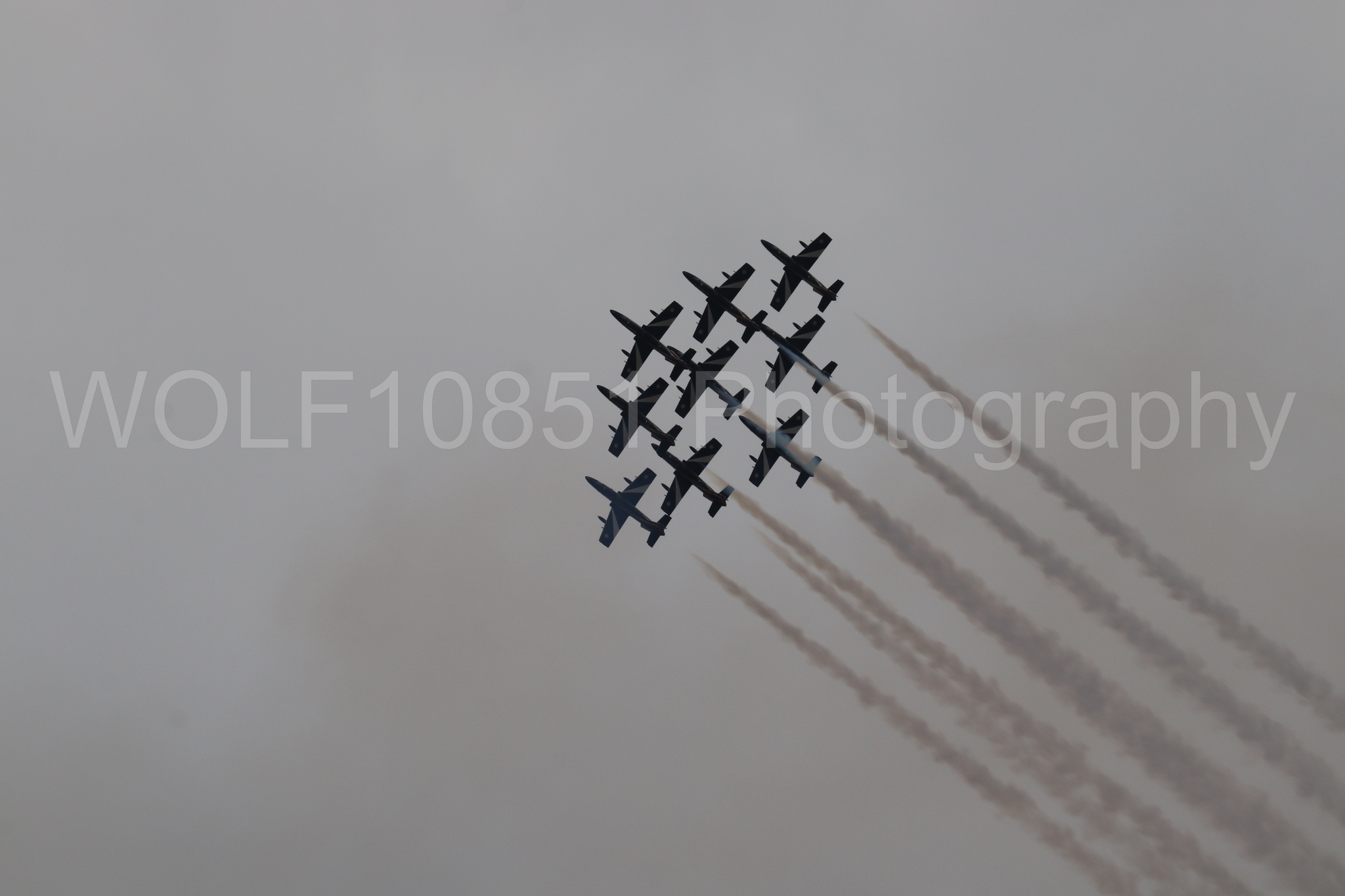 Aviation photography by WOLF10851 featuring California Capital Airshow 2024, MB-339 A, Frecce Tricolor.