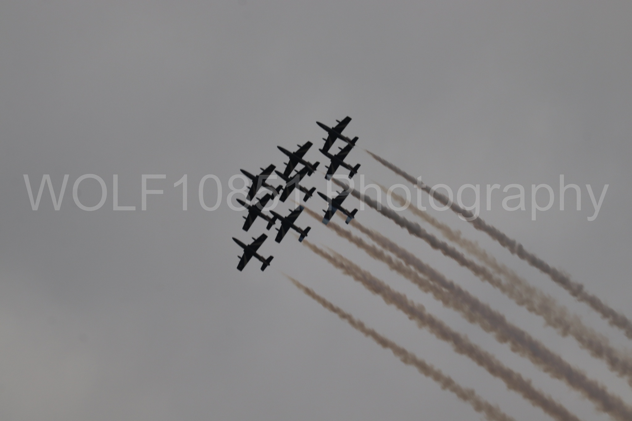 Aviation photography by WOLF10851 featuring California Capital Airshow 2024, MB-339 A, Frecce Tricolor.