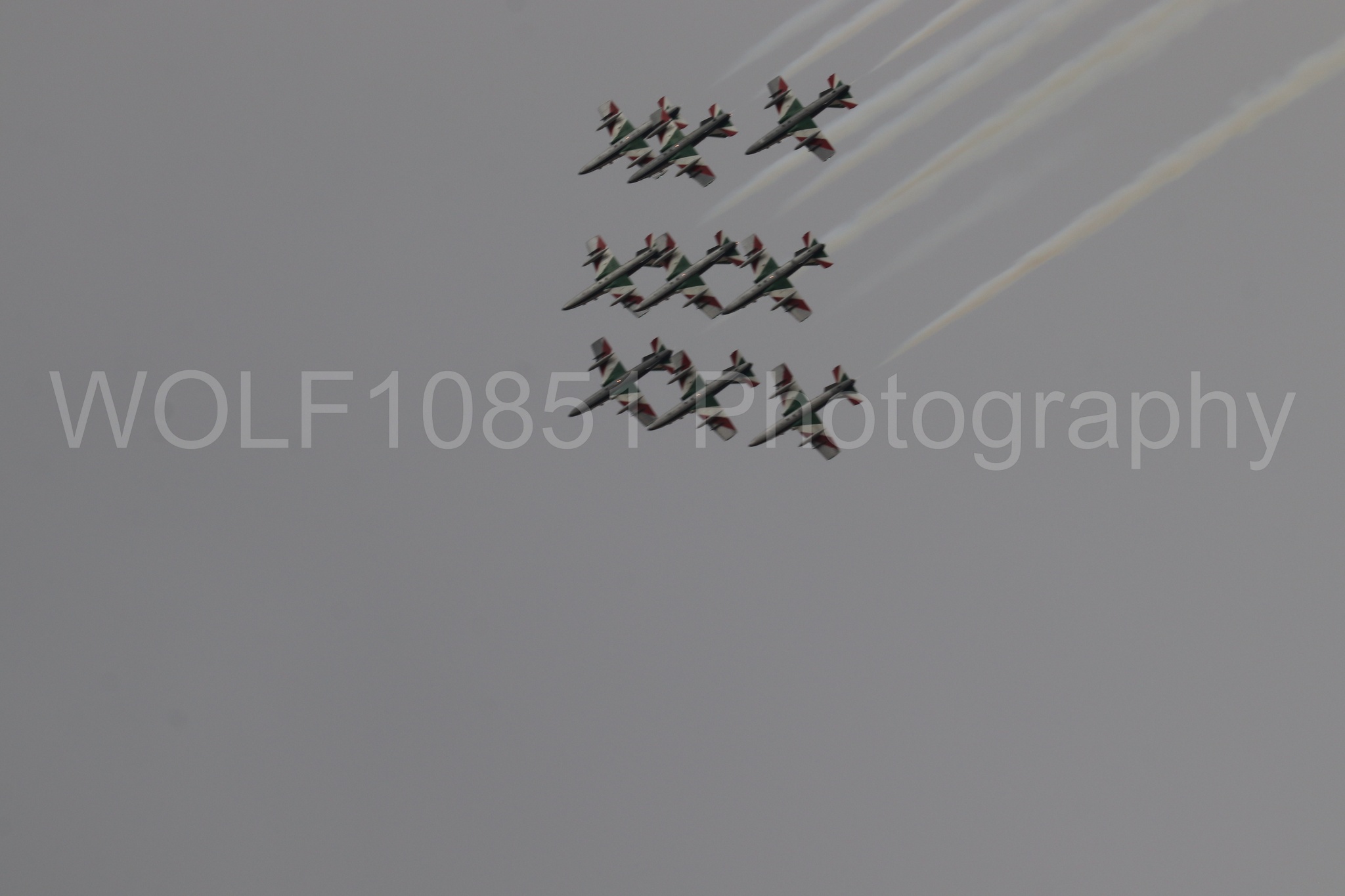 Aviation photography by WOLF10851 featuring MB-339 A, Frecce Tricolor.