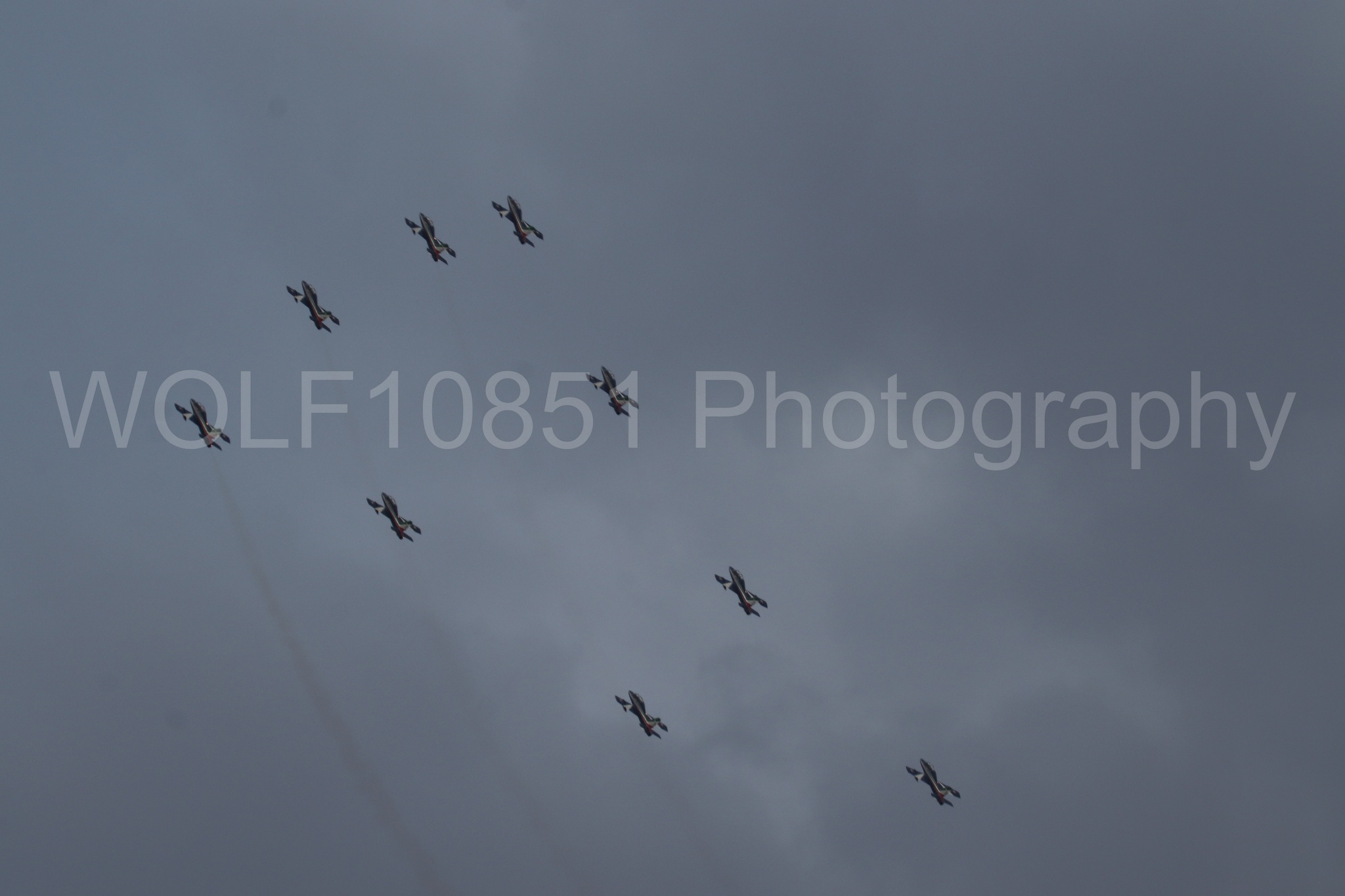 Aviation photography by WOLF10851 featuring MB-339 A, Frecce Tricolor.