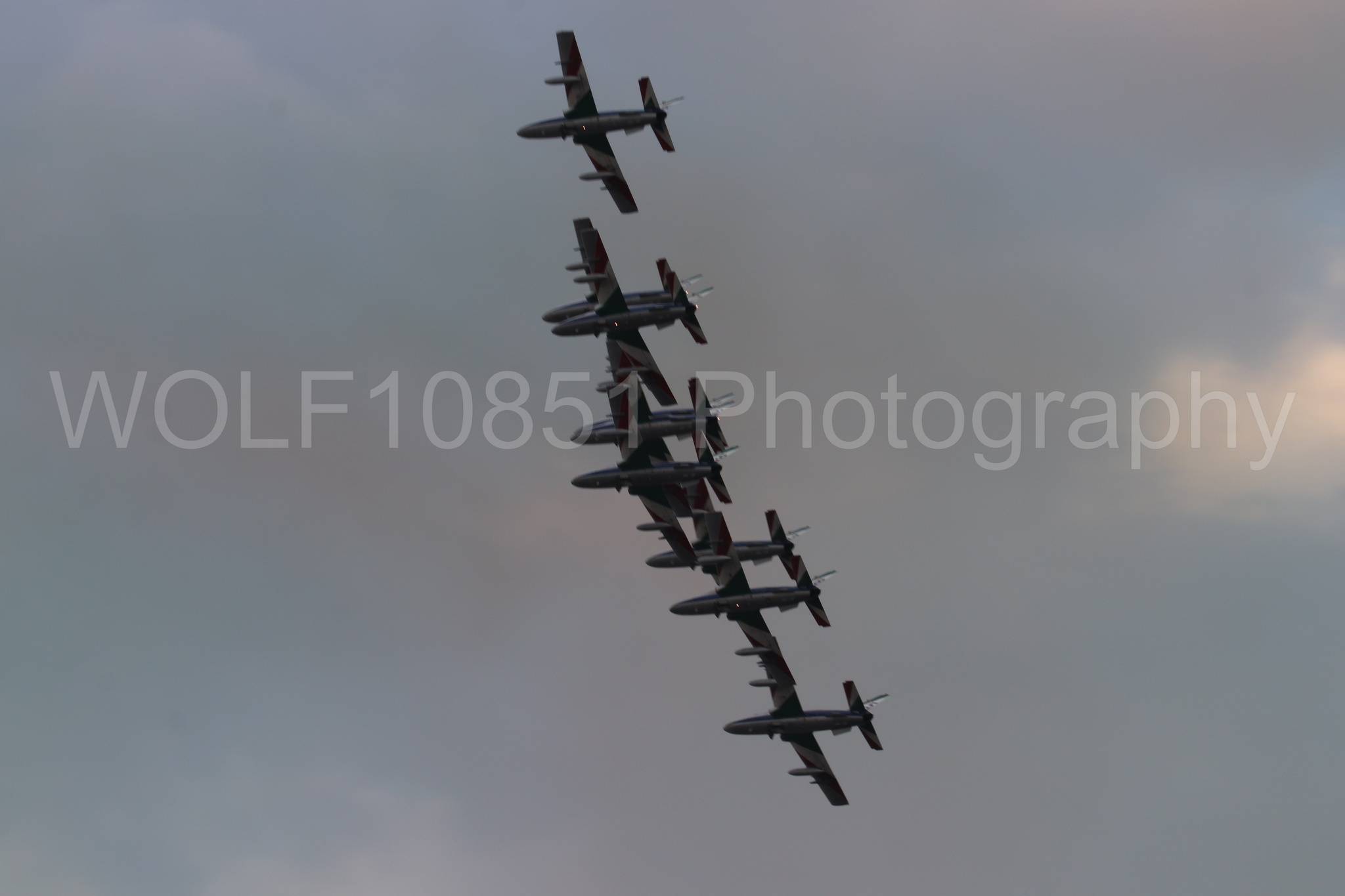 Aviation photography by WOLF10851 featuring California Capital Airshow 2024, MB-339 A, Frecce Tricolor.