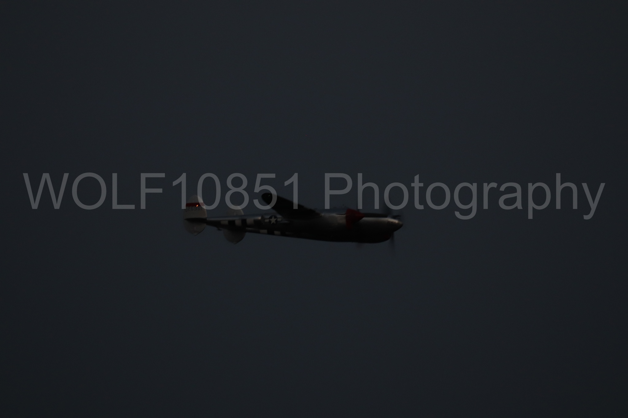 Aviation photography by WOLF10851 featuring P-38 Lightning.