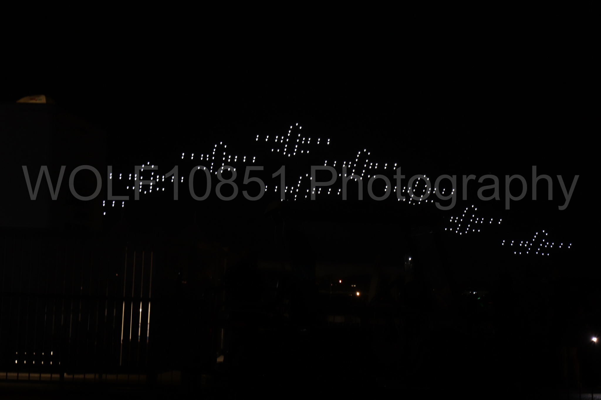 Aviation photography by WOLF10851 featuring Night time Air Show, Drones.