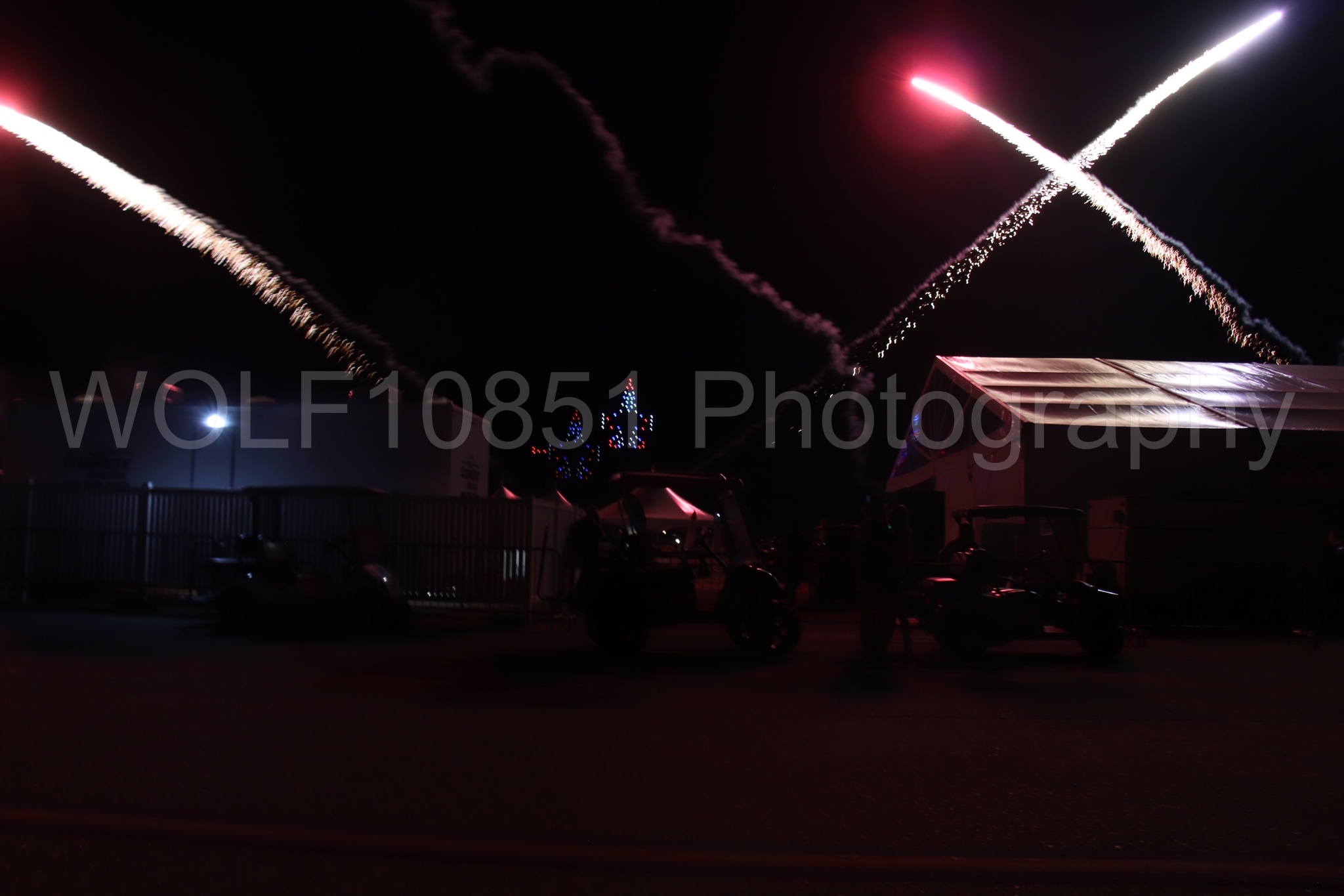 Aviation photography by WOLF10851 featuring Night time Air Show, Drones.