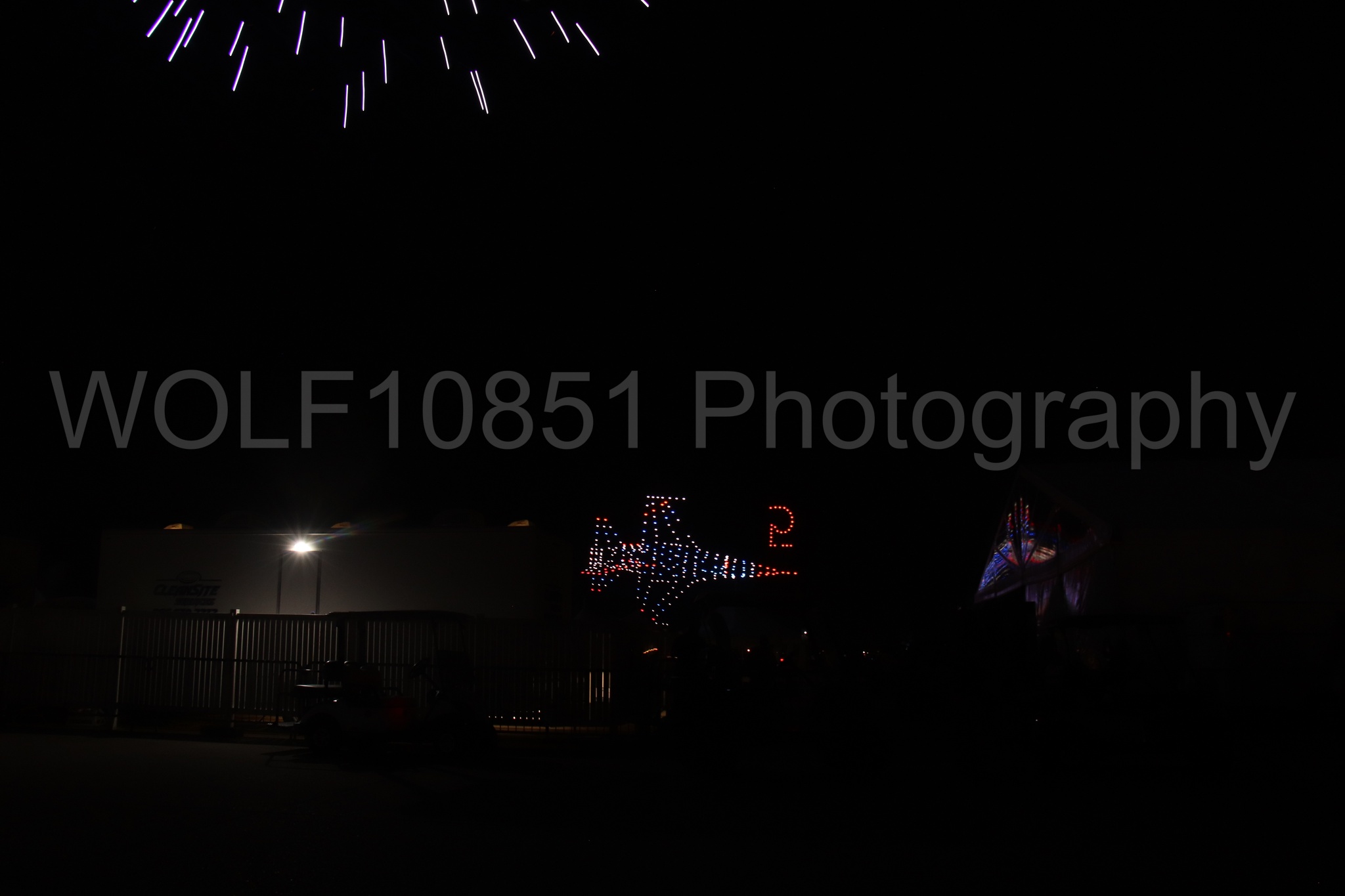 Aviation photography by WOLF10851 featuring Night time Air Show, Drones.