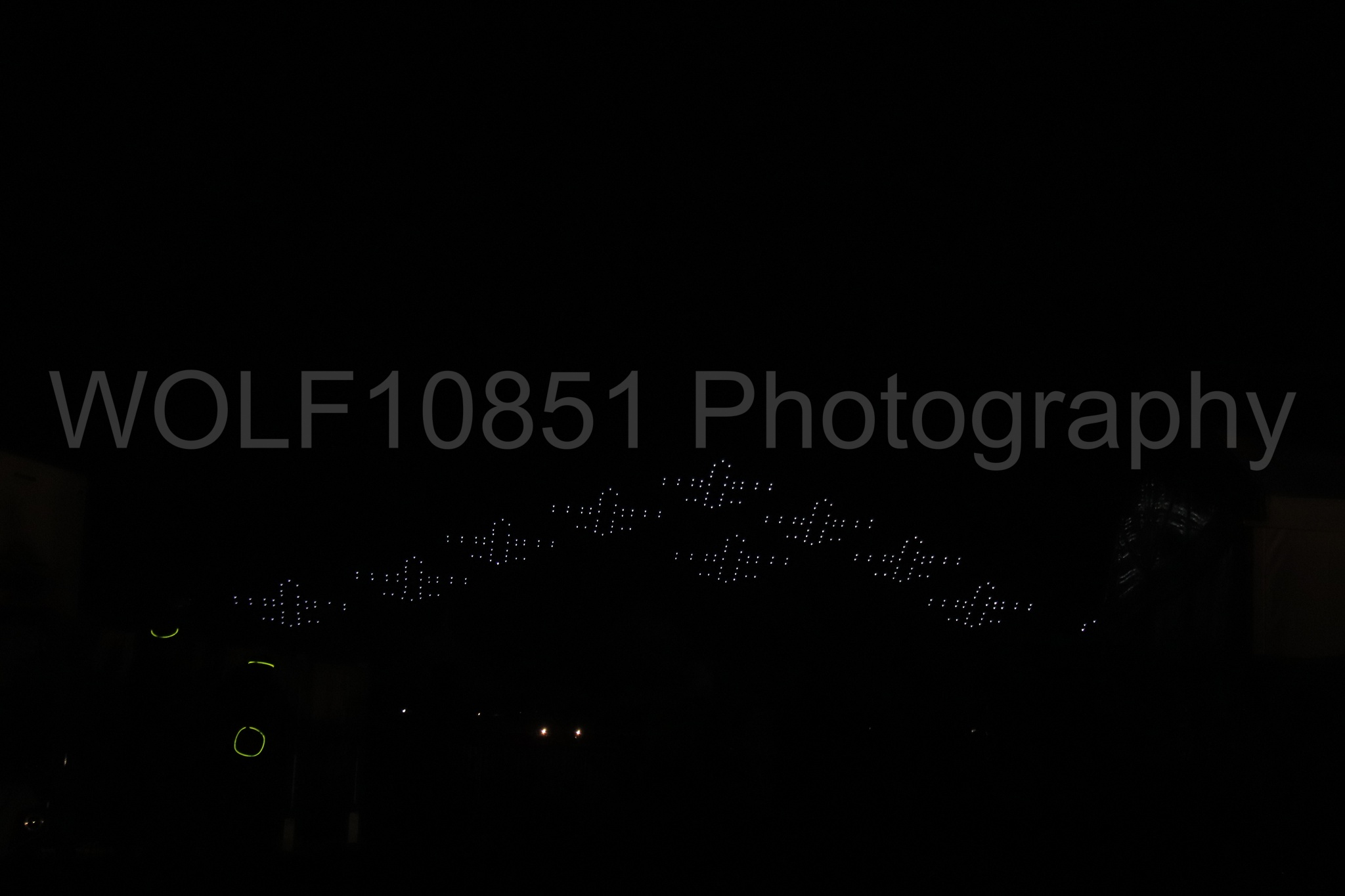 Aviation photography by WOLF10851 featuring Night time Air Show, Drones.