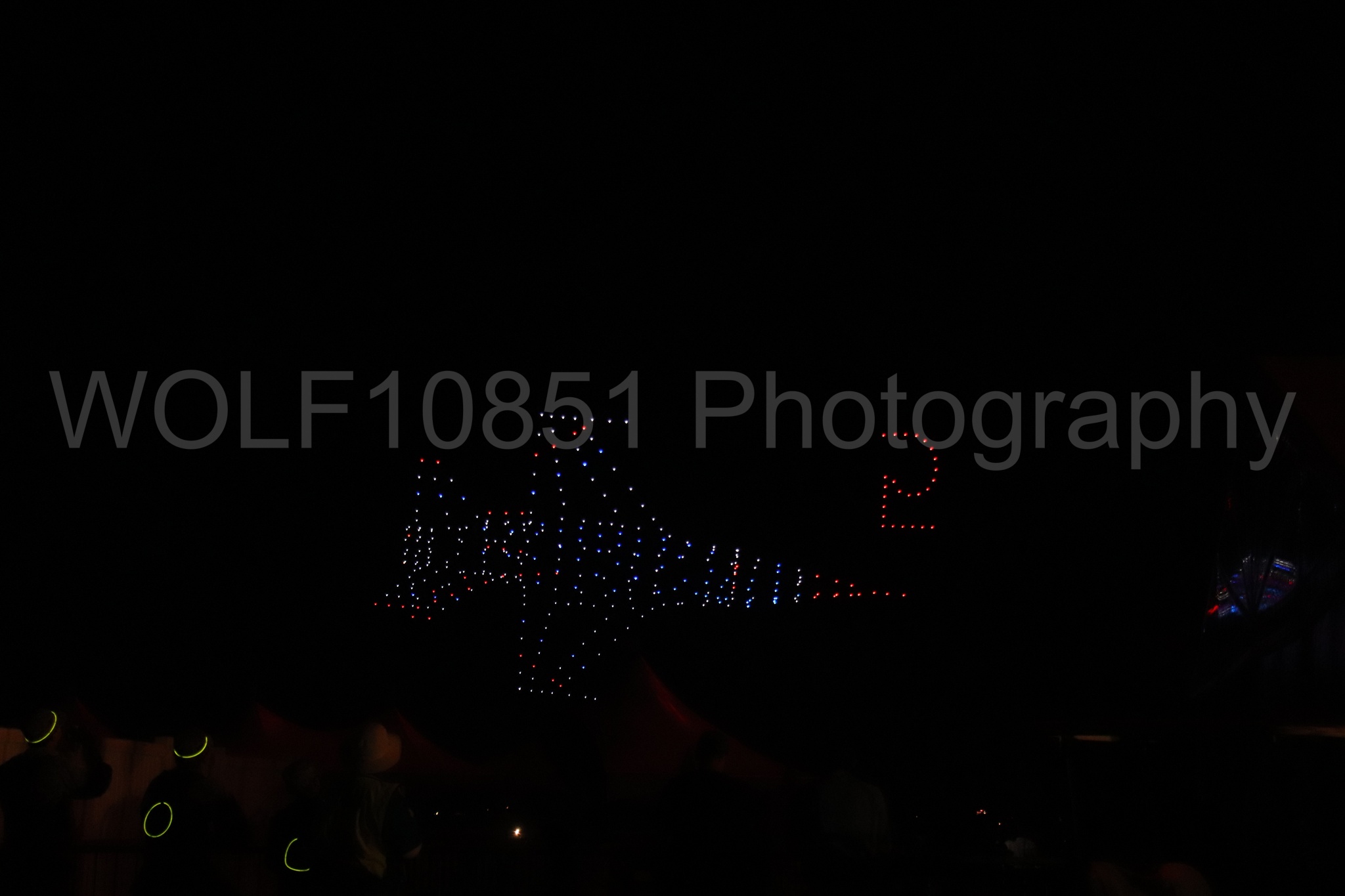 Aviation photography by WOLF10851 featuring Night time Air Show, Drones.