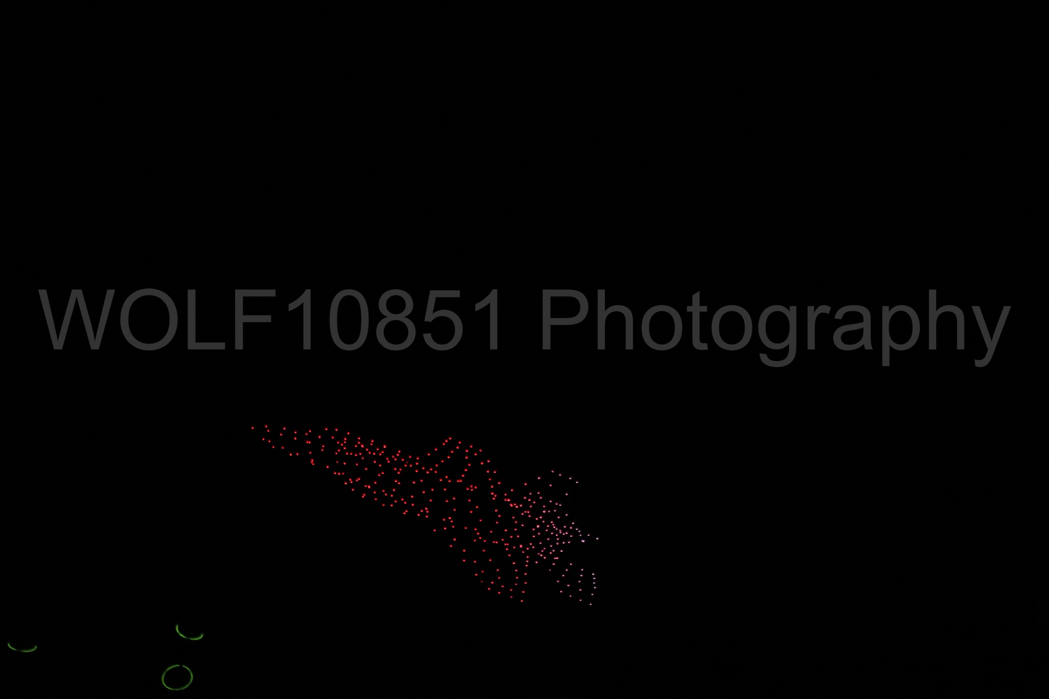 Aviation photography by WOLF10851 featuring Night time Air Show, Drones.