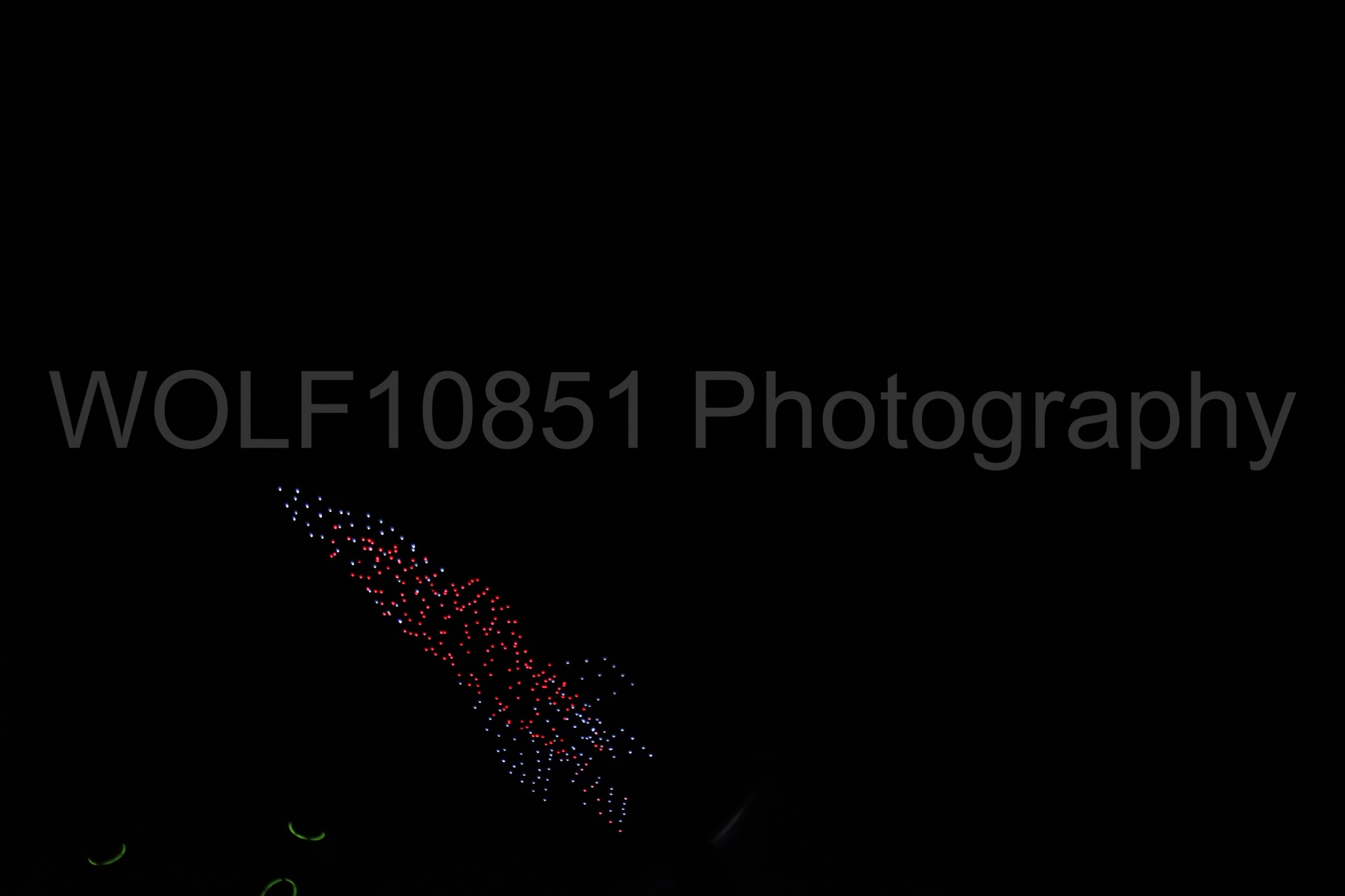 Aviation photography by WOLF10851 featuring Night time Air Show, Drones.