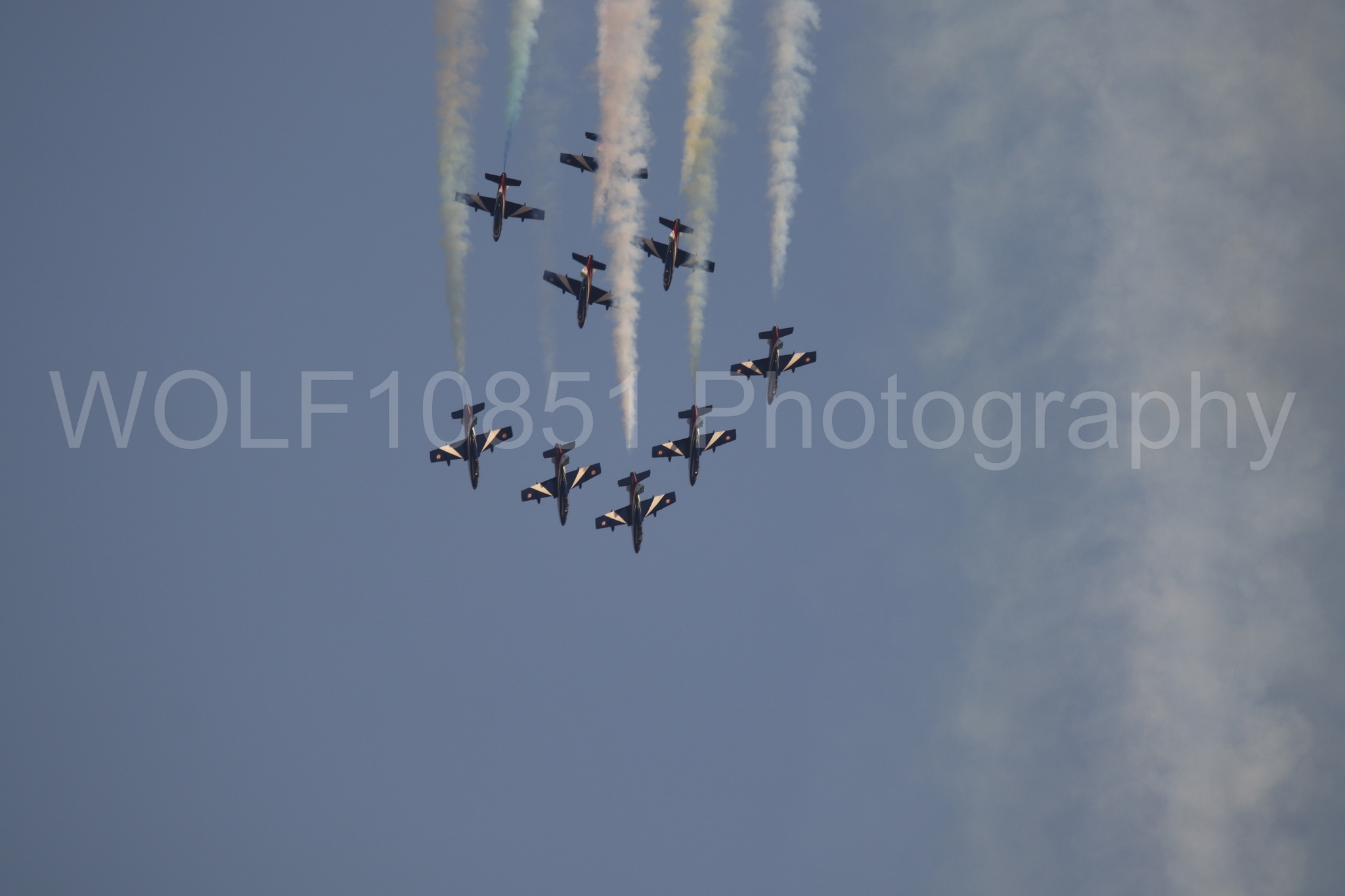 Aviation photography by WOLF10851 featuring MB-339 A, Frecce Tricolor.