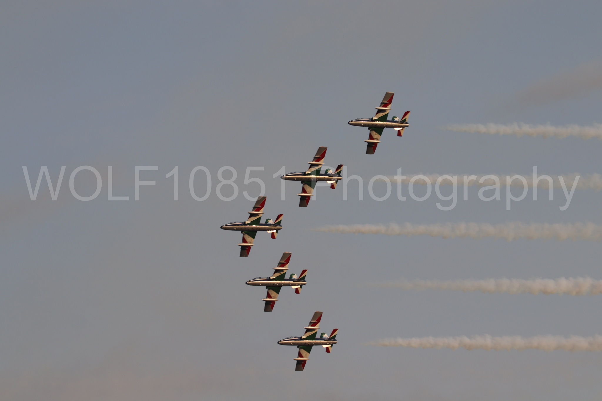 Aviation photography by WOLF10851 featuring MB-339 A, Frecce Tricolor.