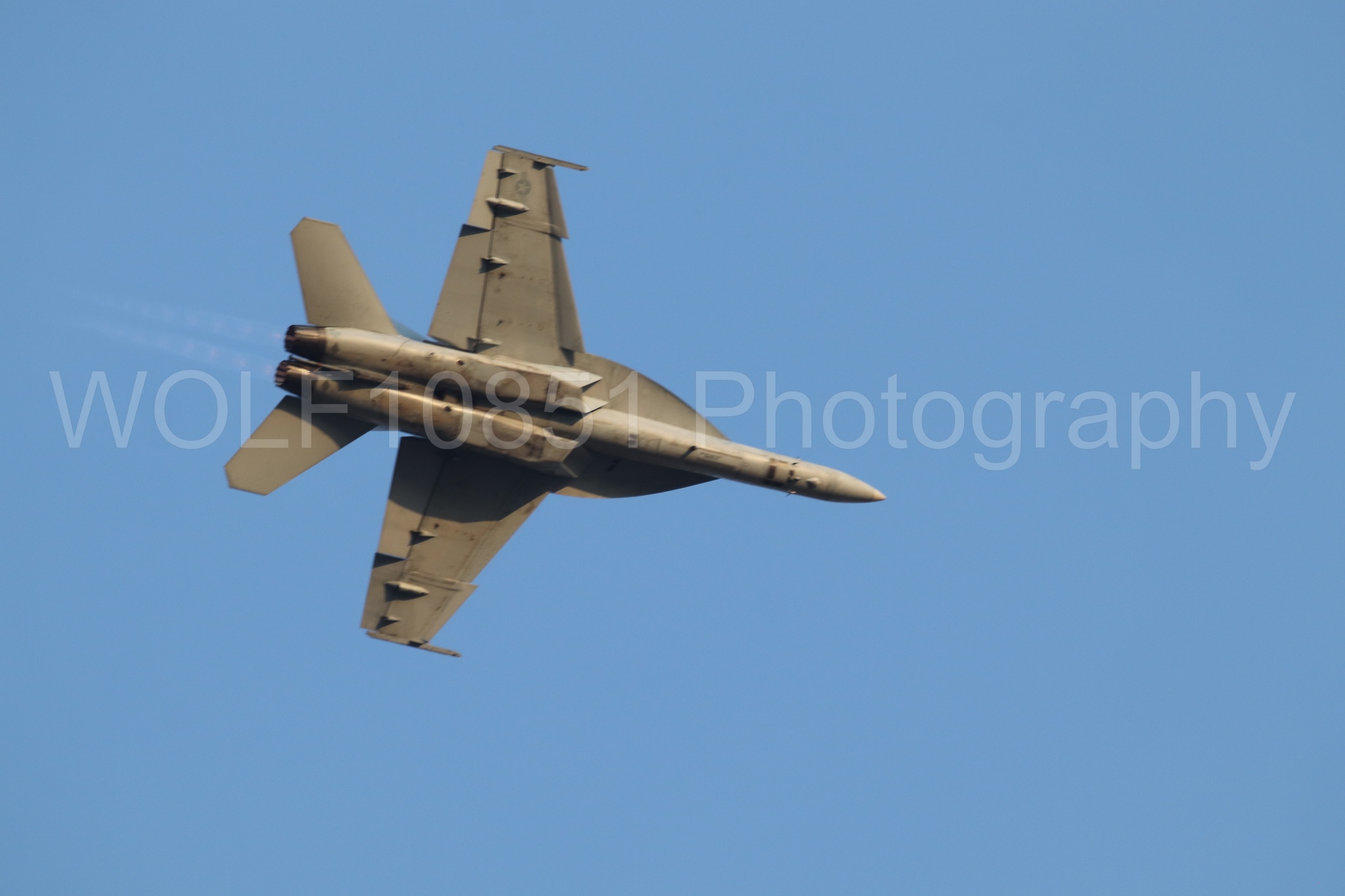 Aviation photography by WOLF10851 featuring FA-18 Super Hornet, Rhino Demo Team, California Capital Airshow 2024.