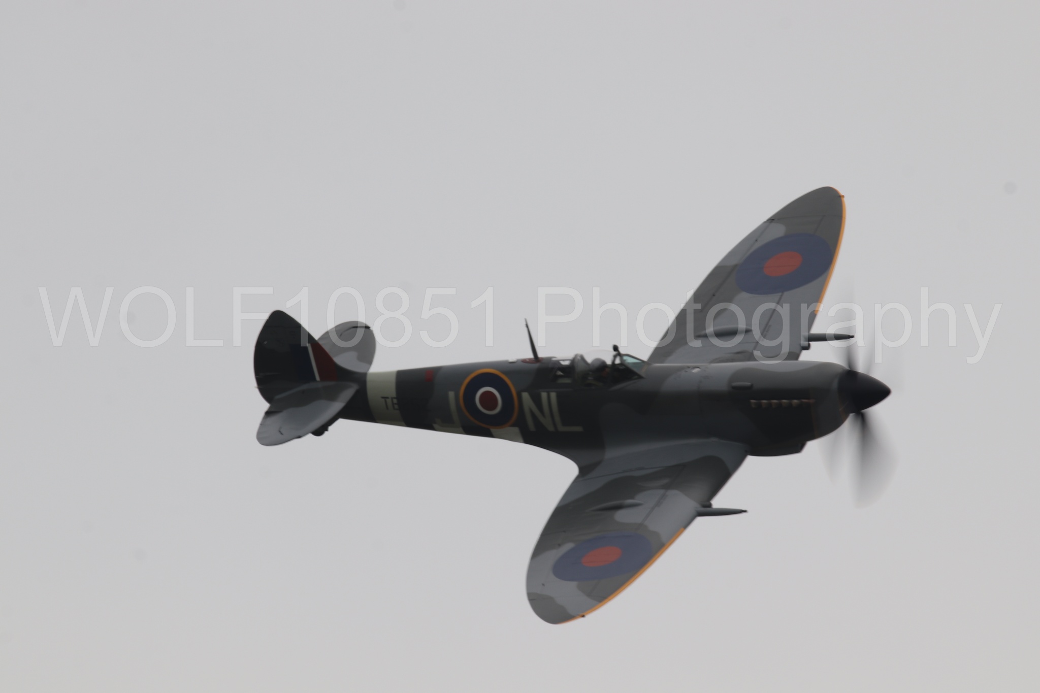 Aviation photography by WOLF10851 featuring Supermarine Spitfire, California Capital Airshow 2025.