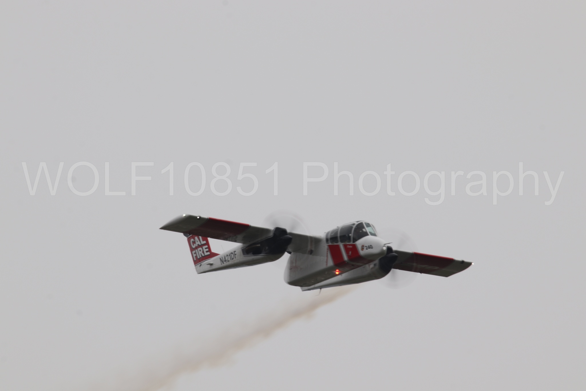 Aviation photography by WOLF10851 featuring Cal Fire, OV-10 Bronco, California Capital Airshow 2025.