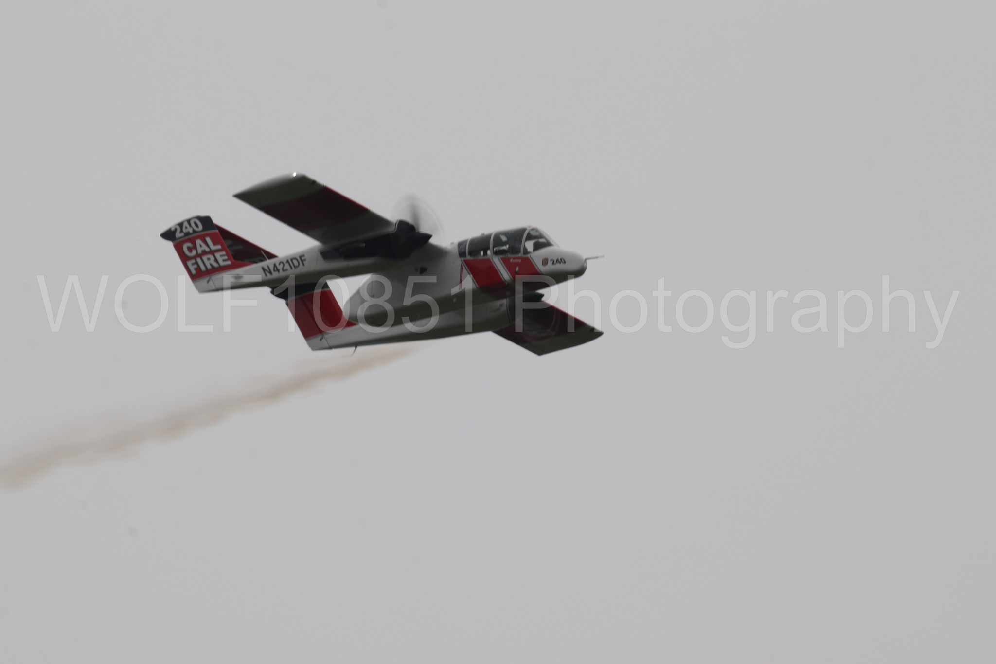 Aviation photography by WOLF10851 featuring Cal Fire, OV-10 Bronco, California Capital Airshow 2025.