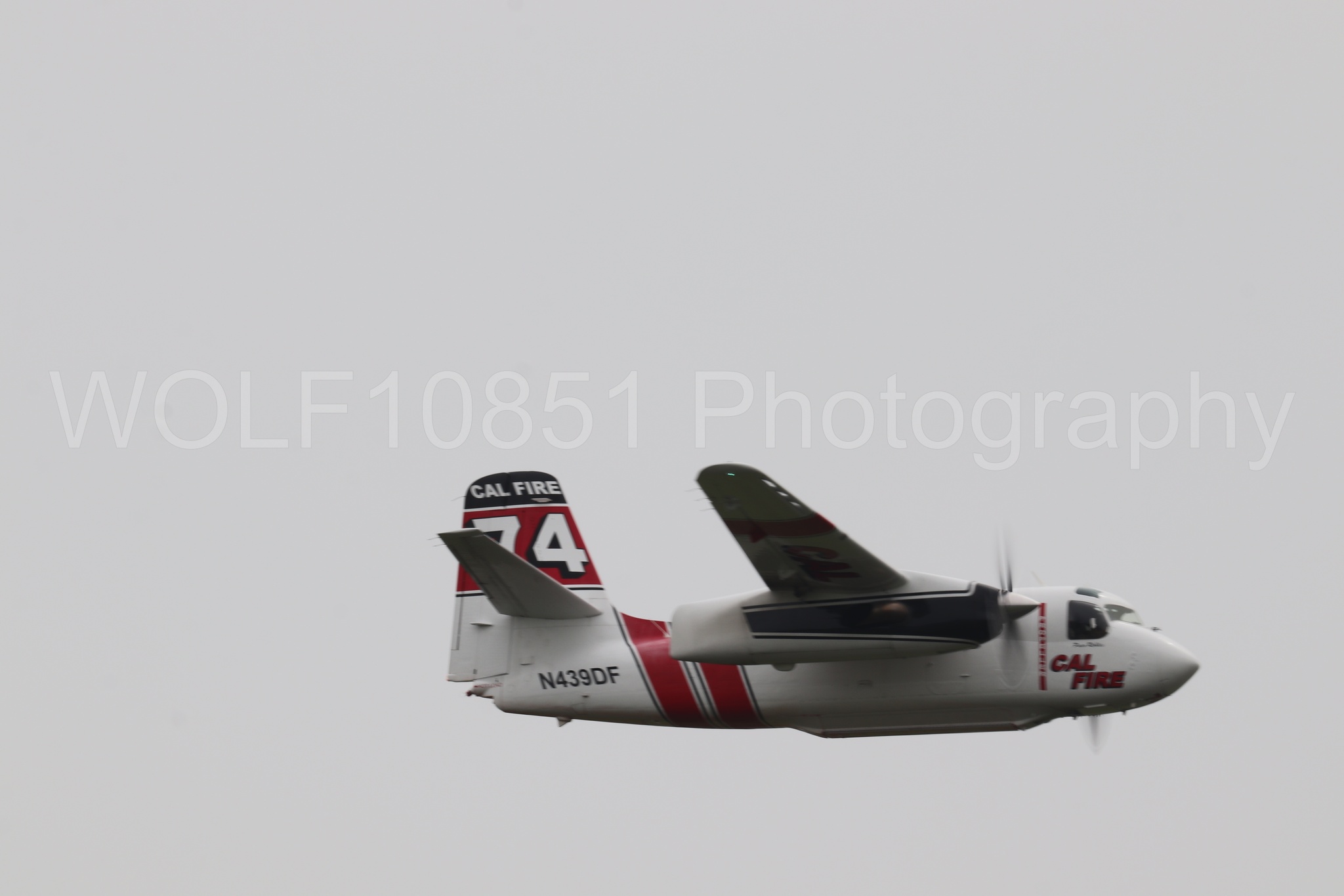 Aviation photography by WOLF10851 featuring Cal Fire, California Capital Airshow 2025, S-2F3AT.