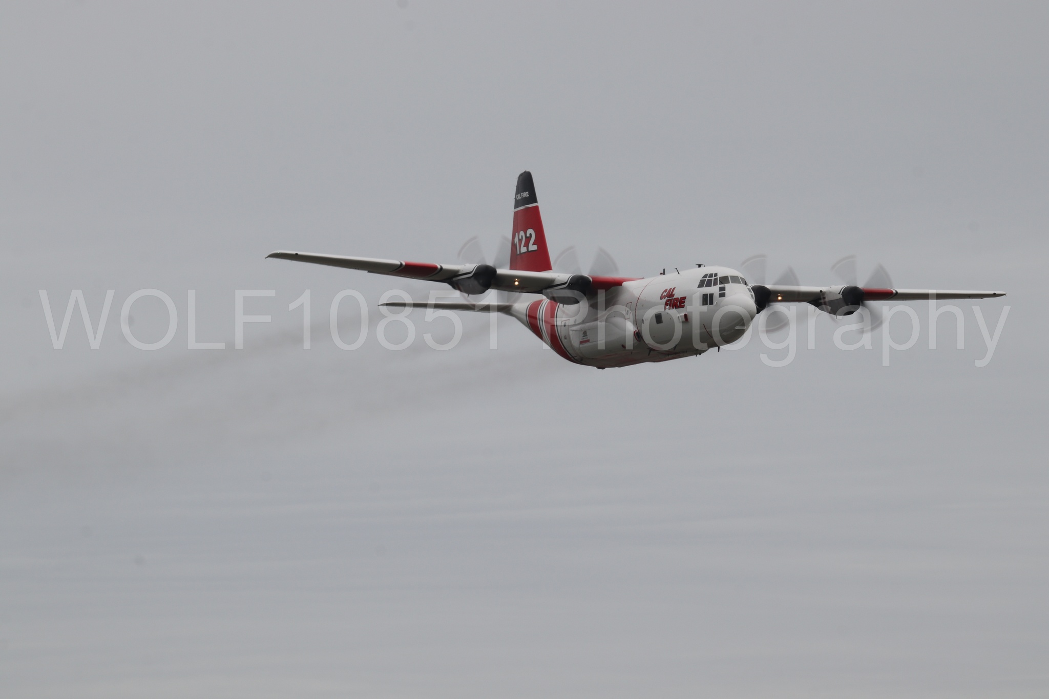 Aviation photography by WOLF10851 featuring C-130 Hercules, Cal Fire, California Capital Airshow 2025.