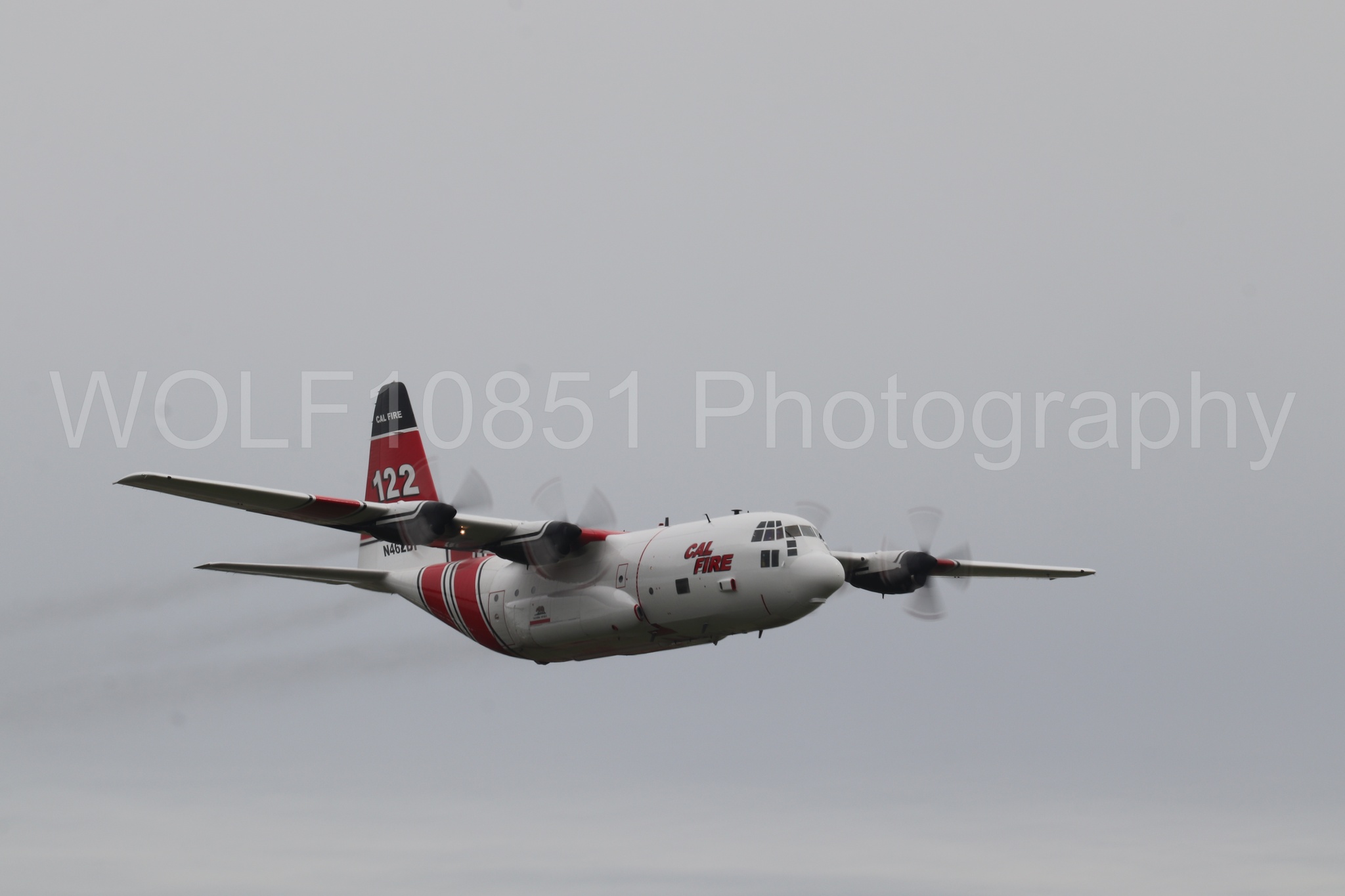 Aviation photography by WOLF10851 featuring C-130 Hercules, Cal Fire, California Capital Airshow 2025.