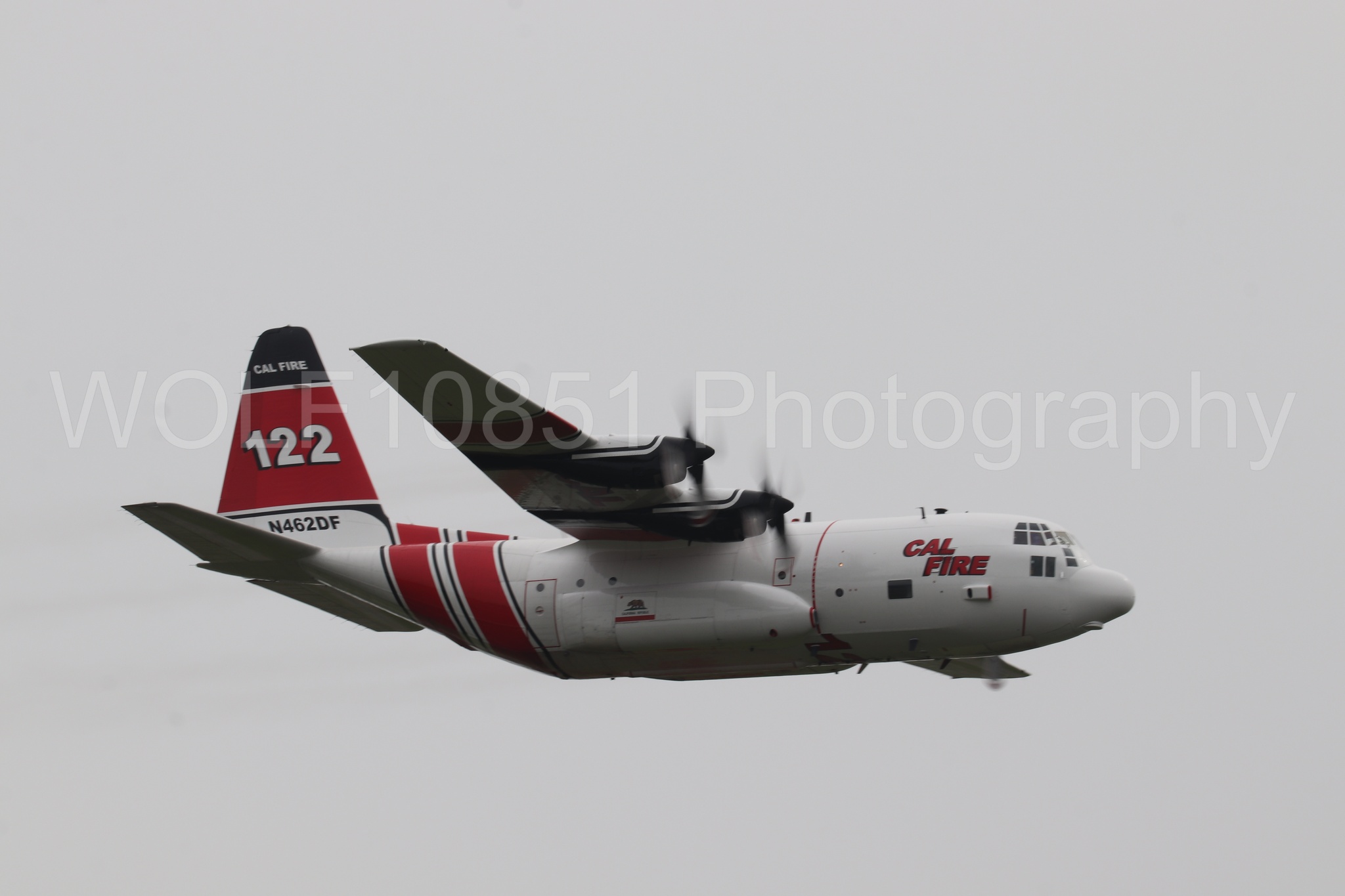 Aviation photography by WOLF10851 featuring C-130 Hercules, Cal Fire, California Capital Airshow 2025.