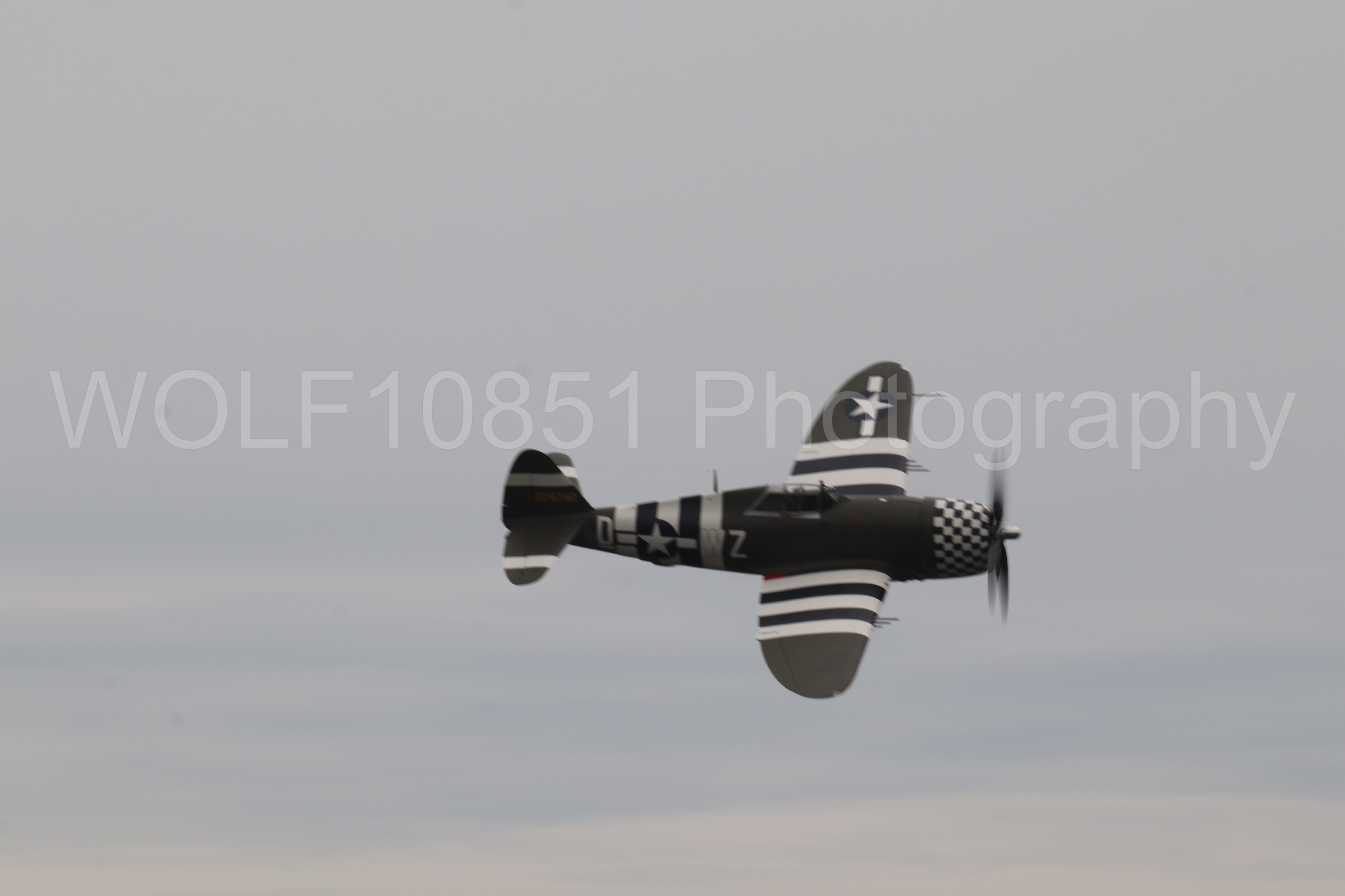 Aviation photography by WOLF10851 featuring P-47 Thunderbolt, California Capital Airshow 2025.