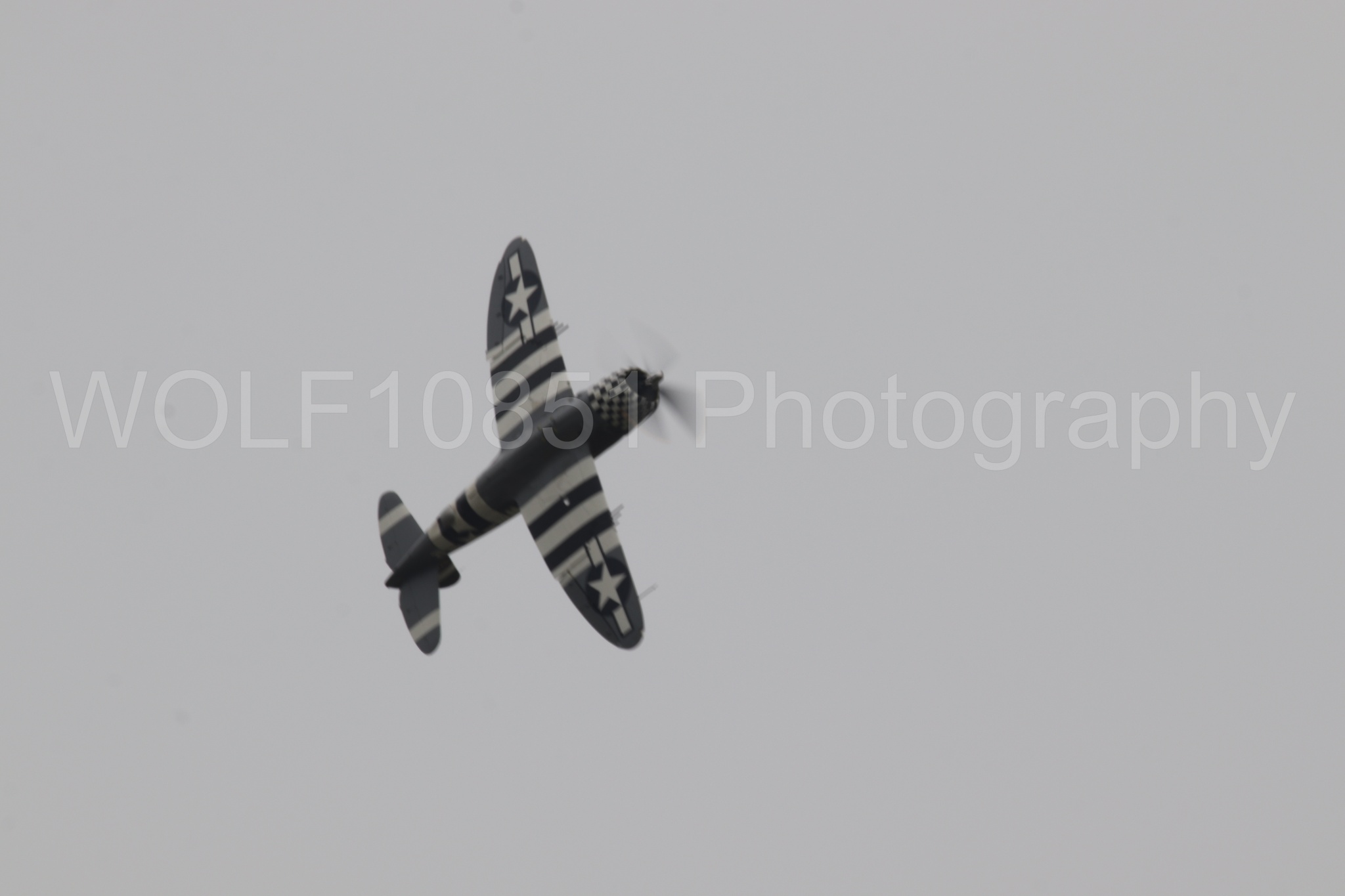 Aviation photography by WOLF10851 featuring P-47 Thunderbolt, California Capital Airshow 2025.