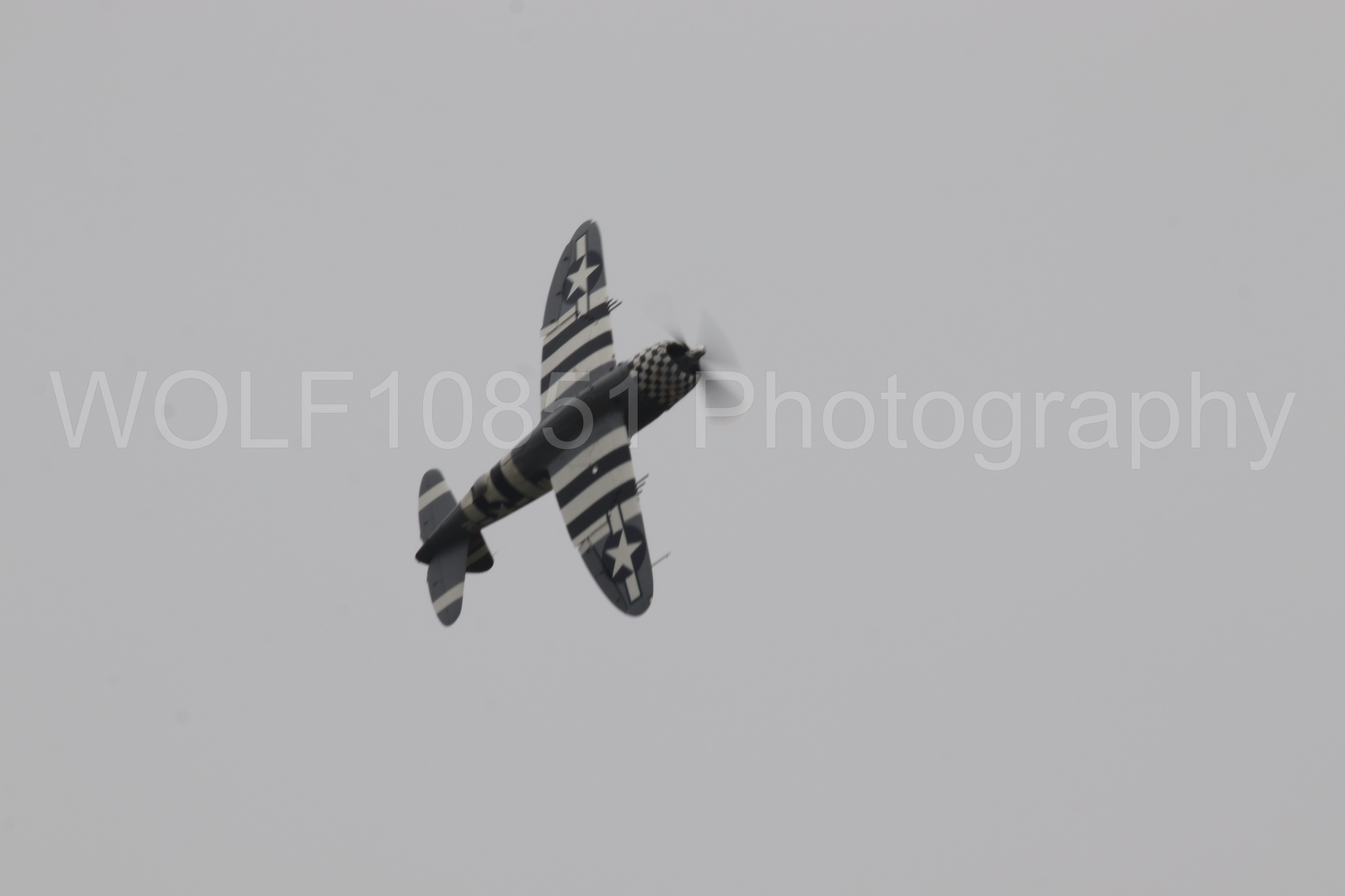 Aviation photography by WOLF10851 featuring P-47 Thunderbolt, California Capital Airshow 2025.