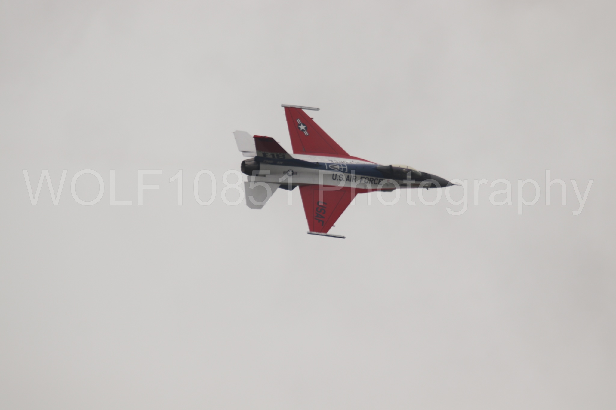 Aviation photography by WOLF10851 featuring F-16 Fighting Falcon, Viper Demonstration Team, California Capital Airshow 2025.
