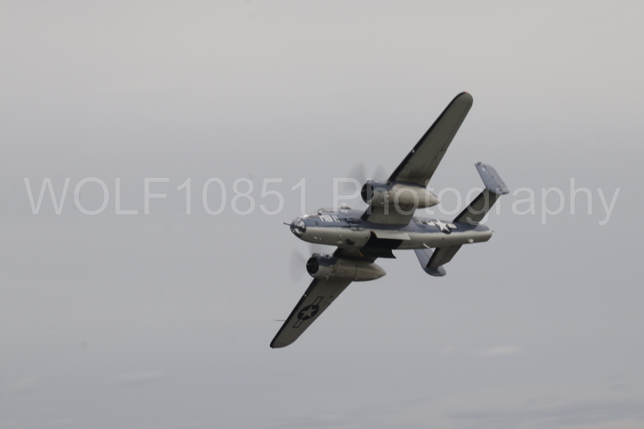 Aviation photography by WOLF10851 featuring Semper Fi, PBJ-1J, California Capital Airshow 2025.