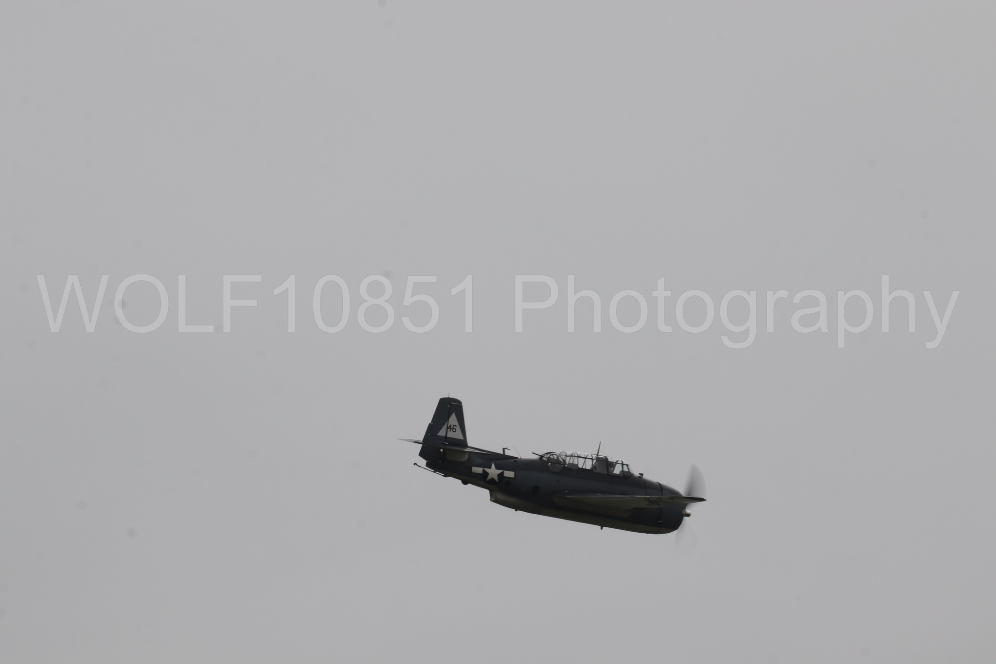 Aviation photography by WOLF10851 featuring TBM-3E Avenger, California Capital Airshow 2025.
