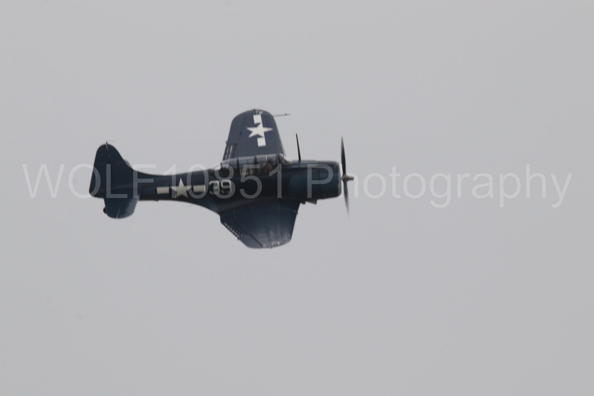 Aviation photography by WOLF10851 featuring Douglas SBD-5 Dauntless, California Capital Airshow 2025.