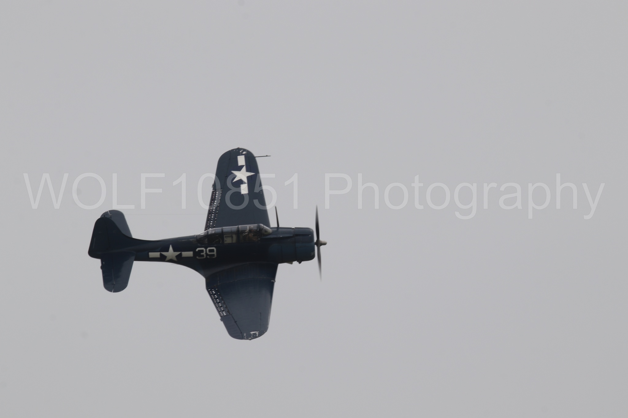Aviation photography by WOLF10851 featuring Douglas SBD-5 Dauntless, California Capital Airshow 2025.