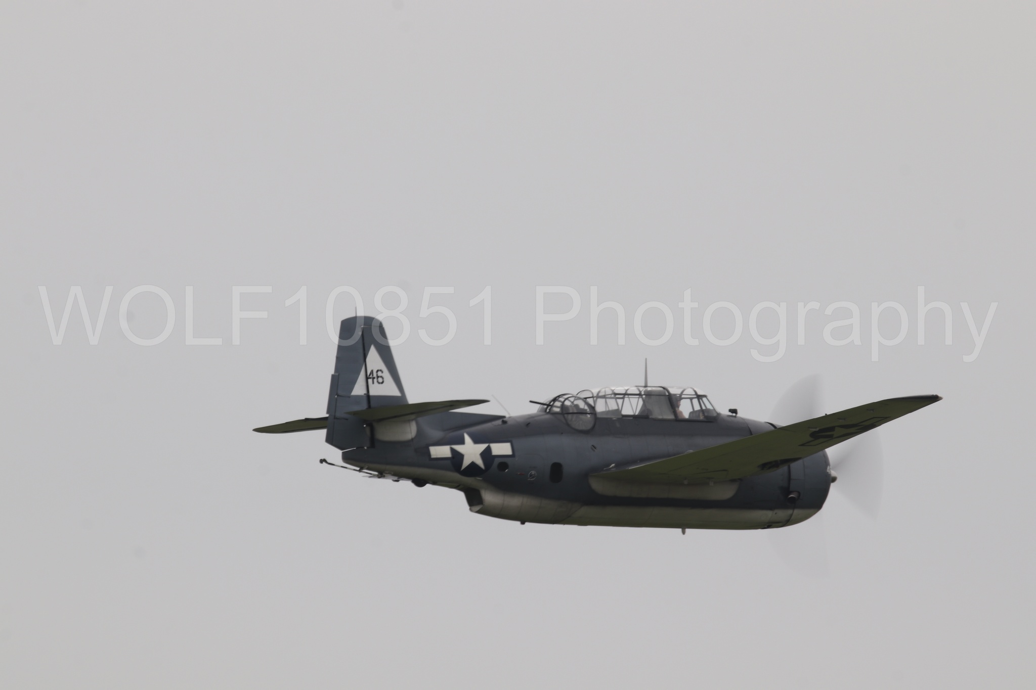Aviation photography by WOLF10851 featuring TBM-3E Avenger, California Capital Airshow 2025.