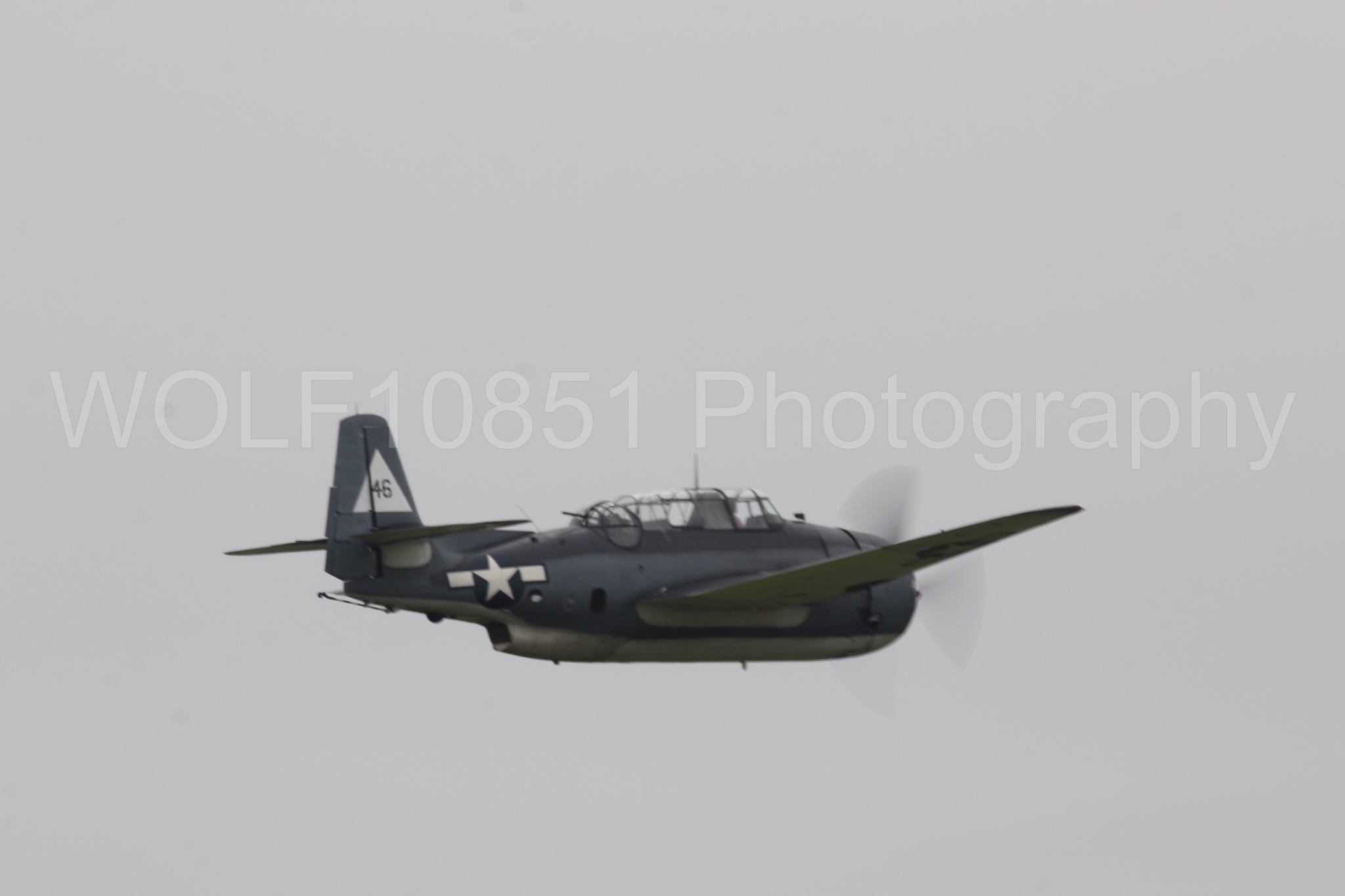 Aviation photography by WOLF10851 featuring TBM-3E Avenger, California Capital Airshow 2025.
