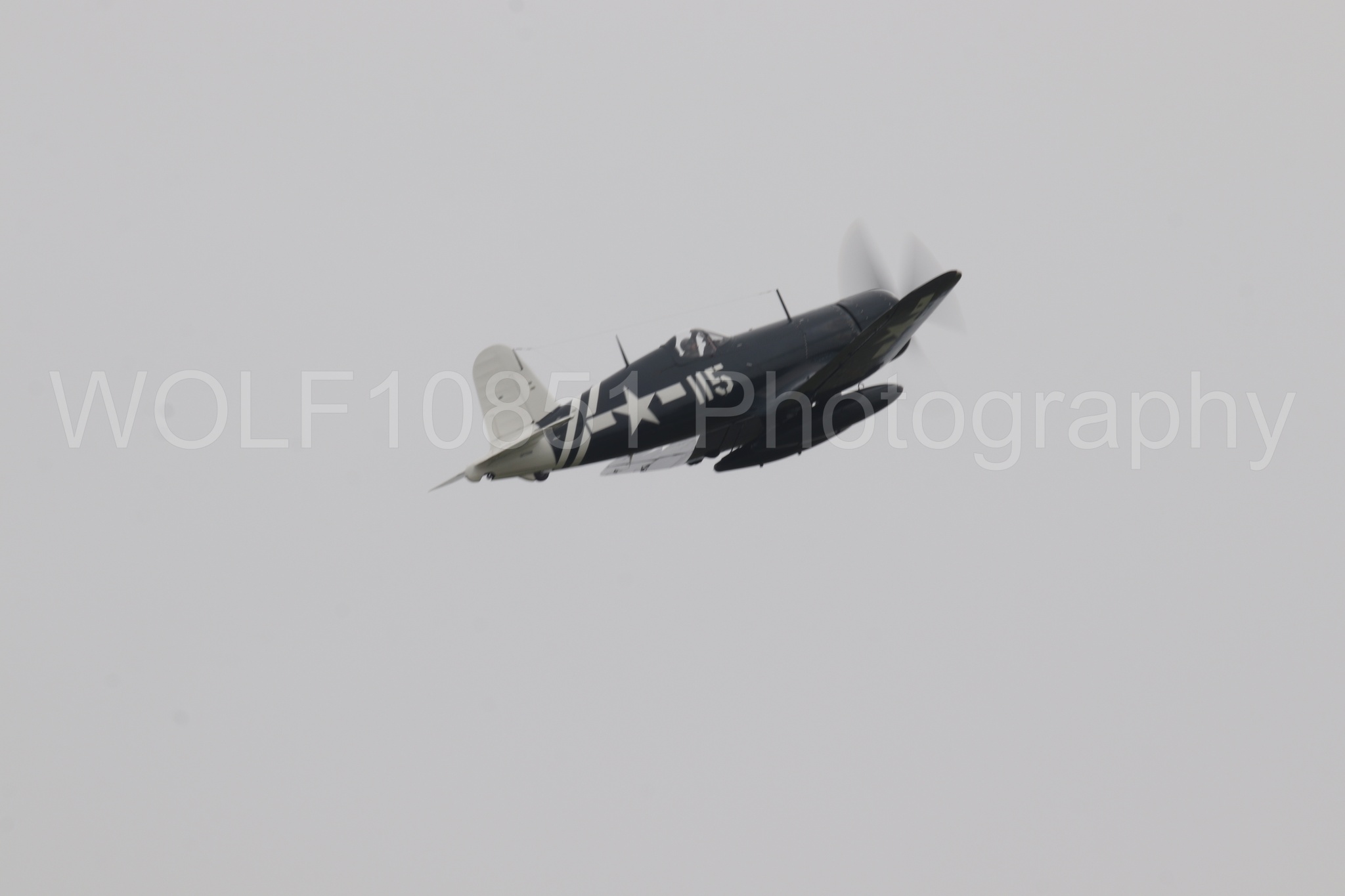 Aviation photography by WOLF10851 featuring Vaught F-4U Corsair, California Capital Airshow 2025.