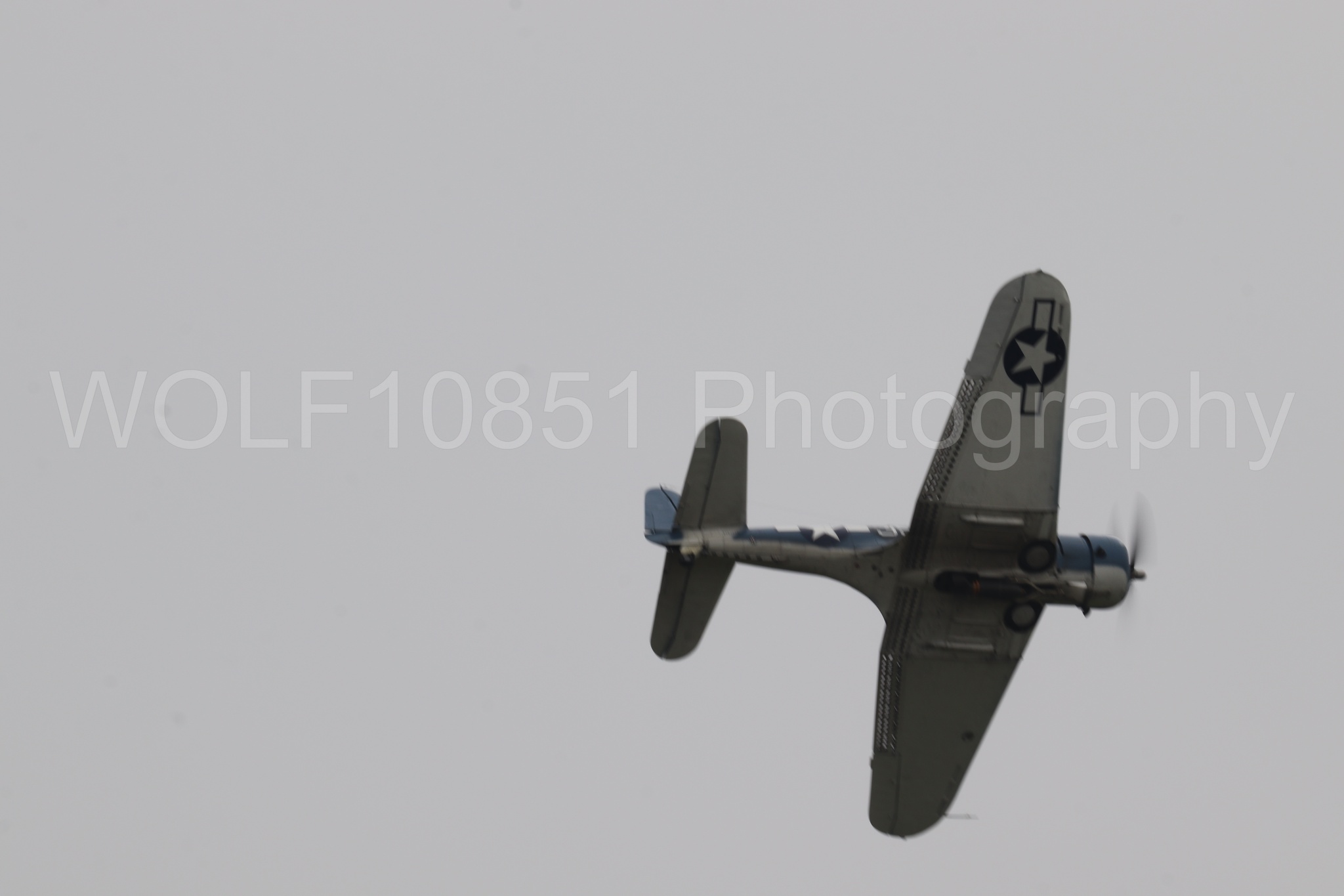 Aviation photography by WOLF10851 featuring Douglas SBD-5 Dauntless, California Capital Airshow 2025.
