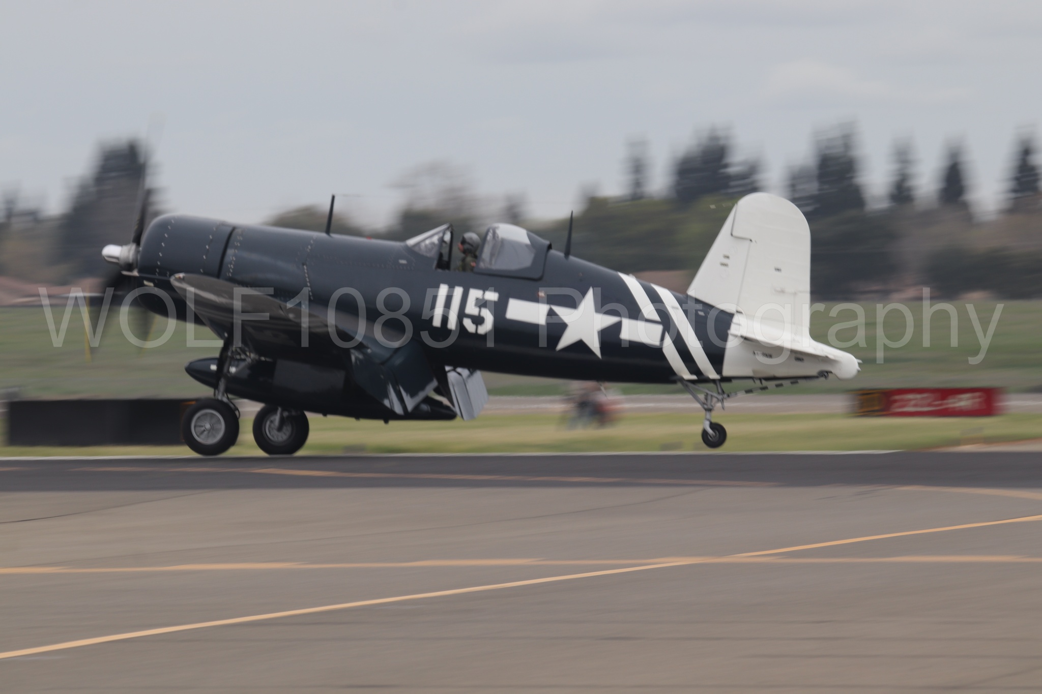 Aviation photography by WOLF10851 featuring Vaught F-4U Corsair, California Capital Airshow 2025.