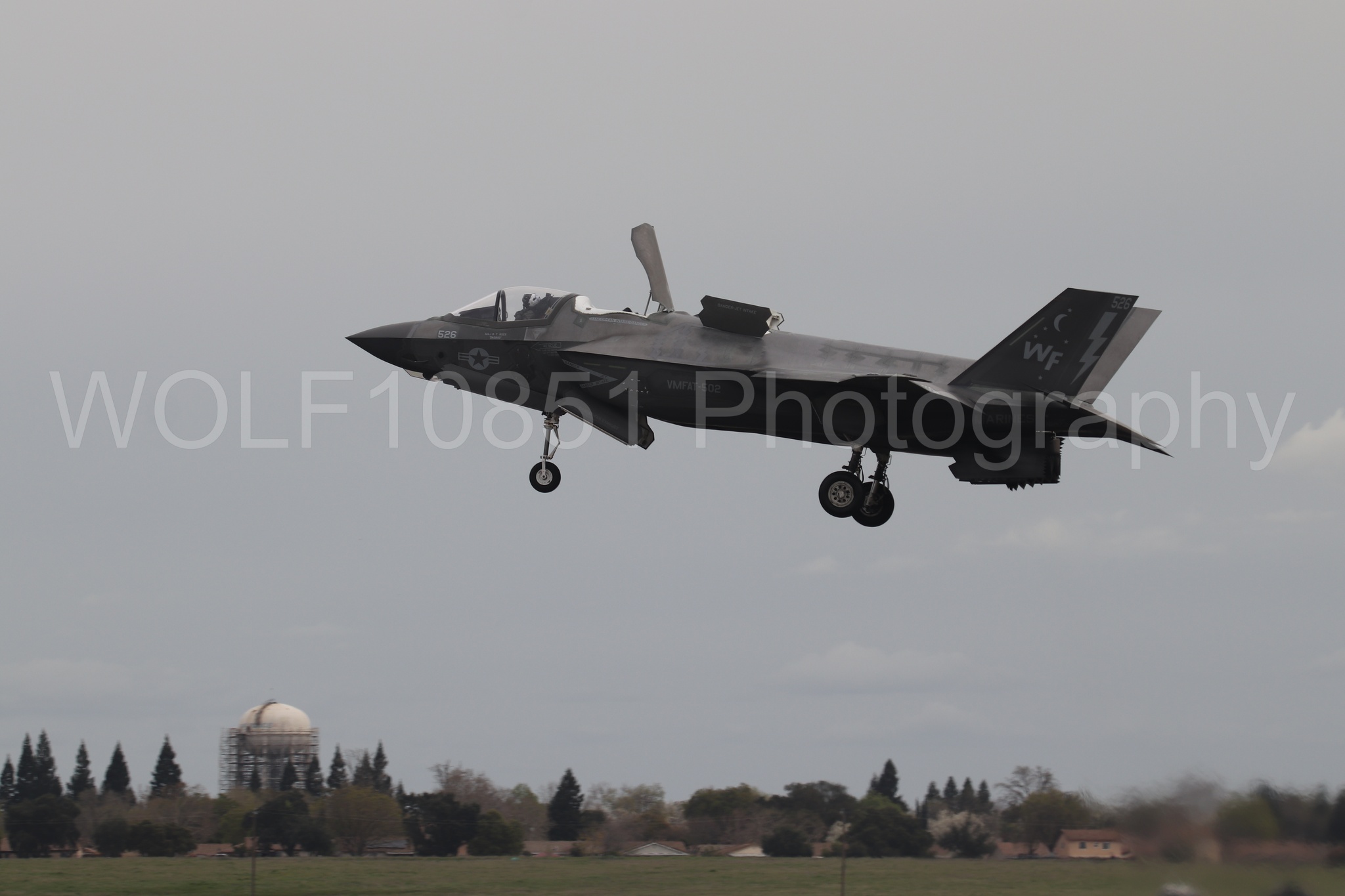 Aviation photography by WOLF10851 featuring F-35 Lightning 2, California Capital Airshow 2025.