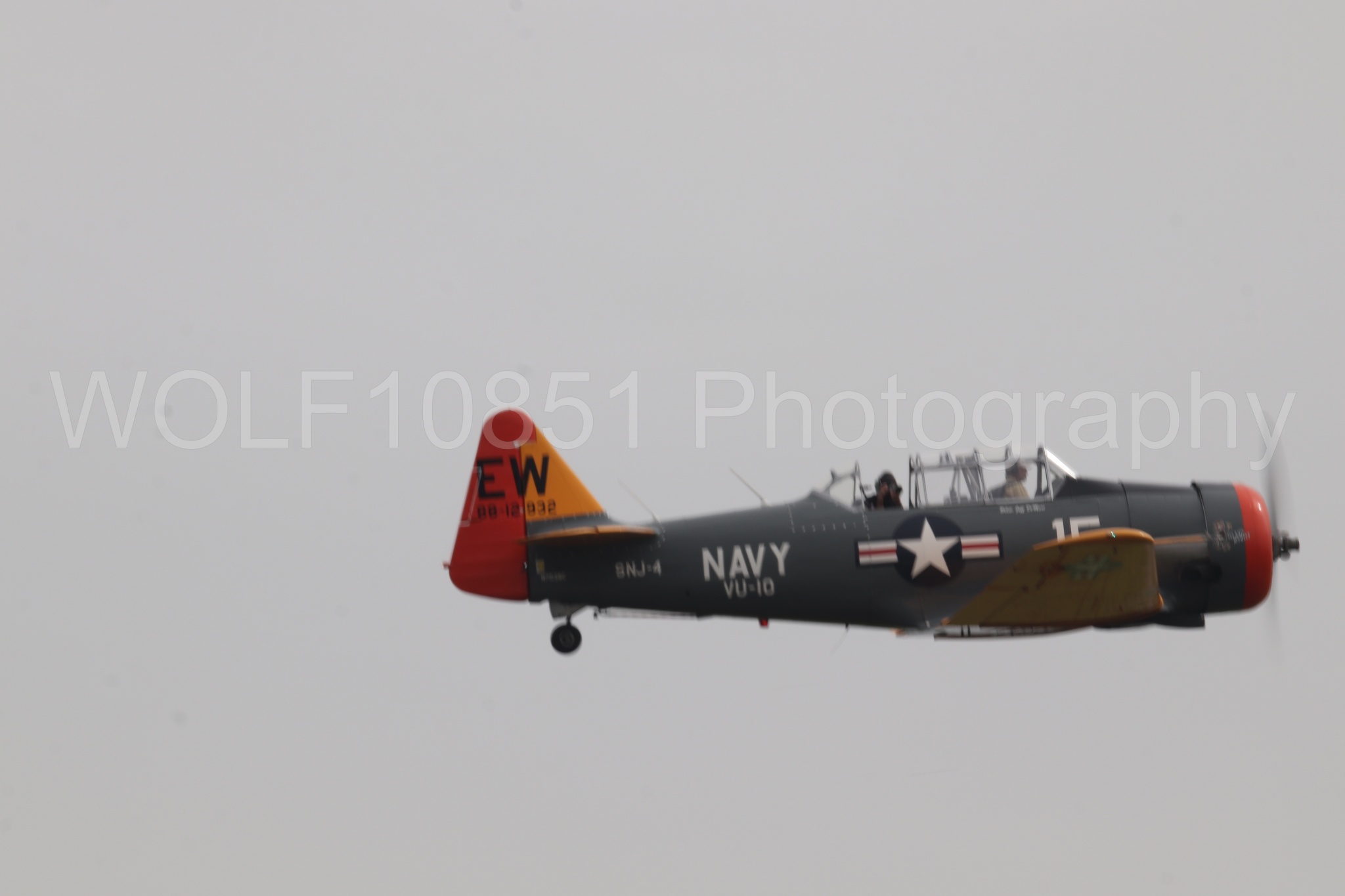 Aviation photography by WOLF10851 featuring AT-6 Texan, SNJ-4 Texan, California Capital Airshow 2025.