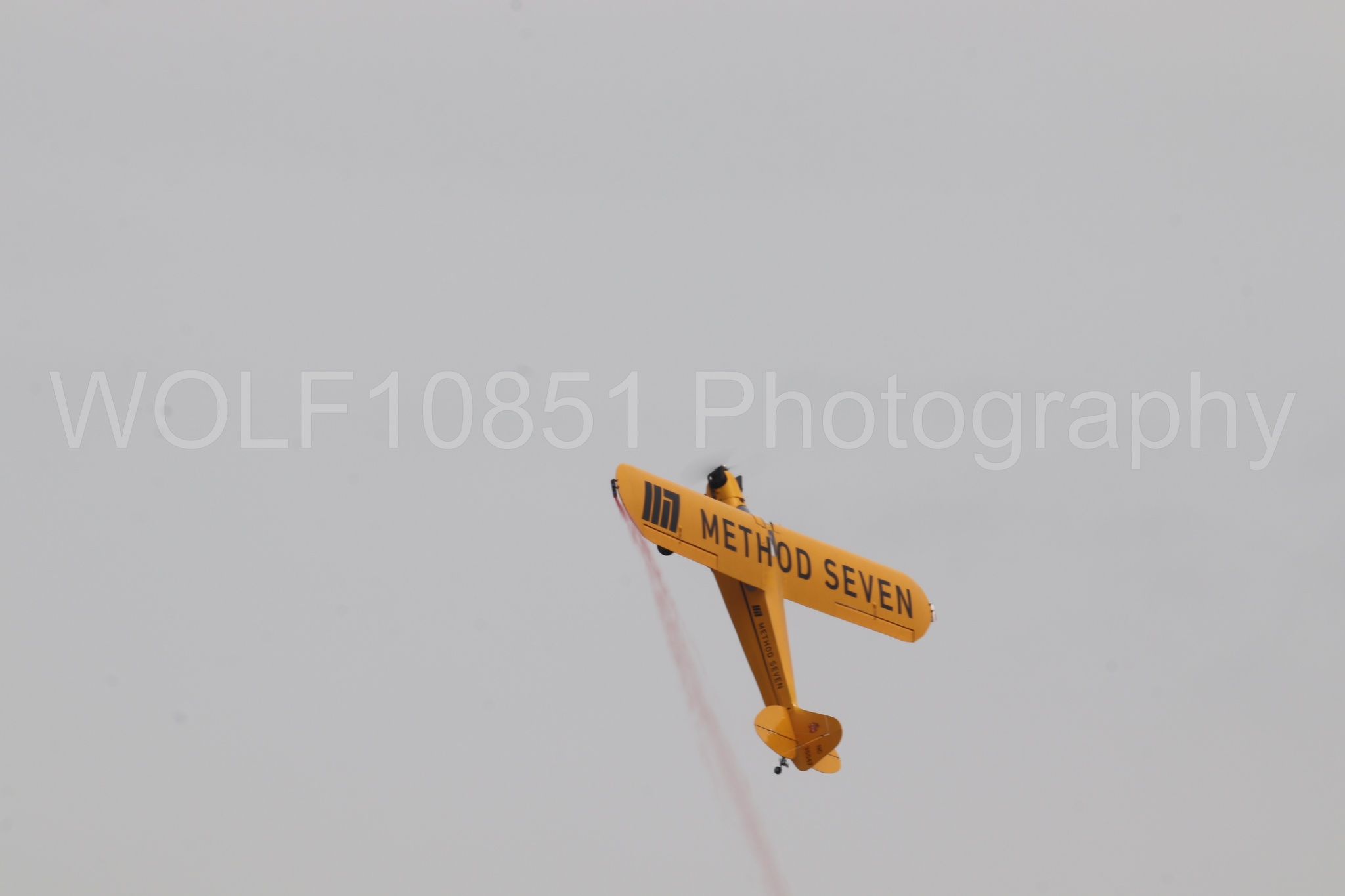 Aviation photography by WOLF10851 featuring Piper J-3 Cub, Tucker Air Patrol, California Capital Airshow 2025.