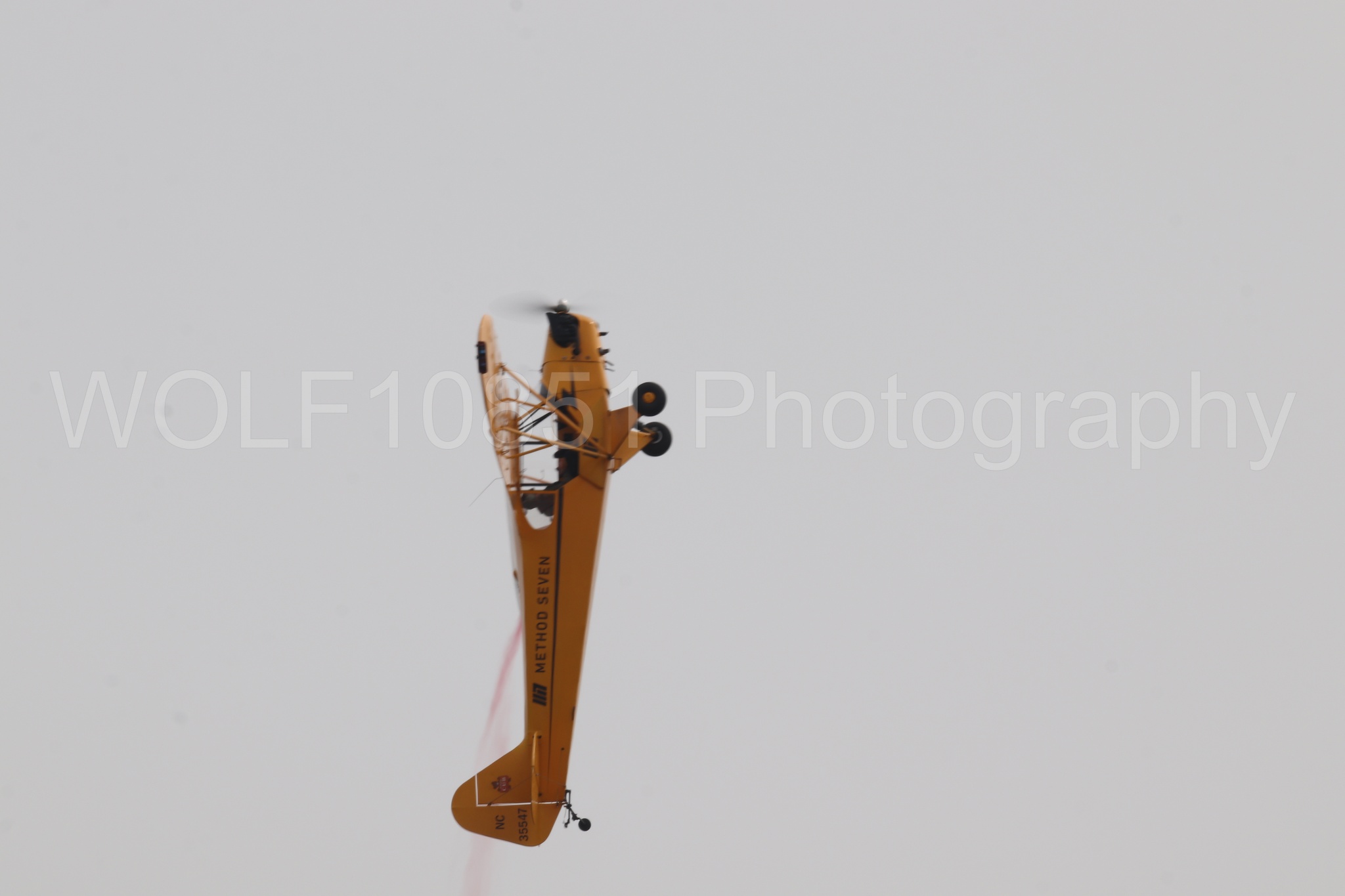 Aviation photography by WOLF10851 featuring Piper J-3 Cub, Tucker Air Patrol, California Capital Airshow 2025.