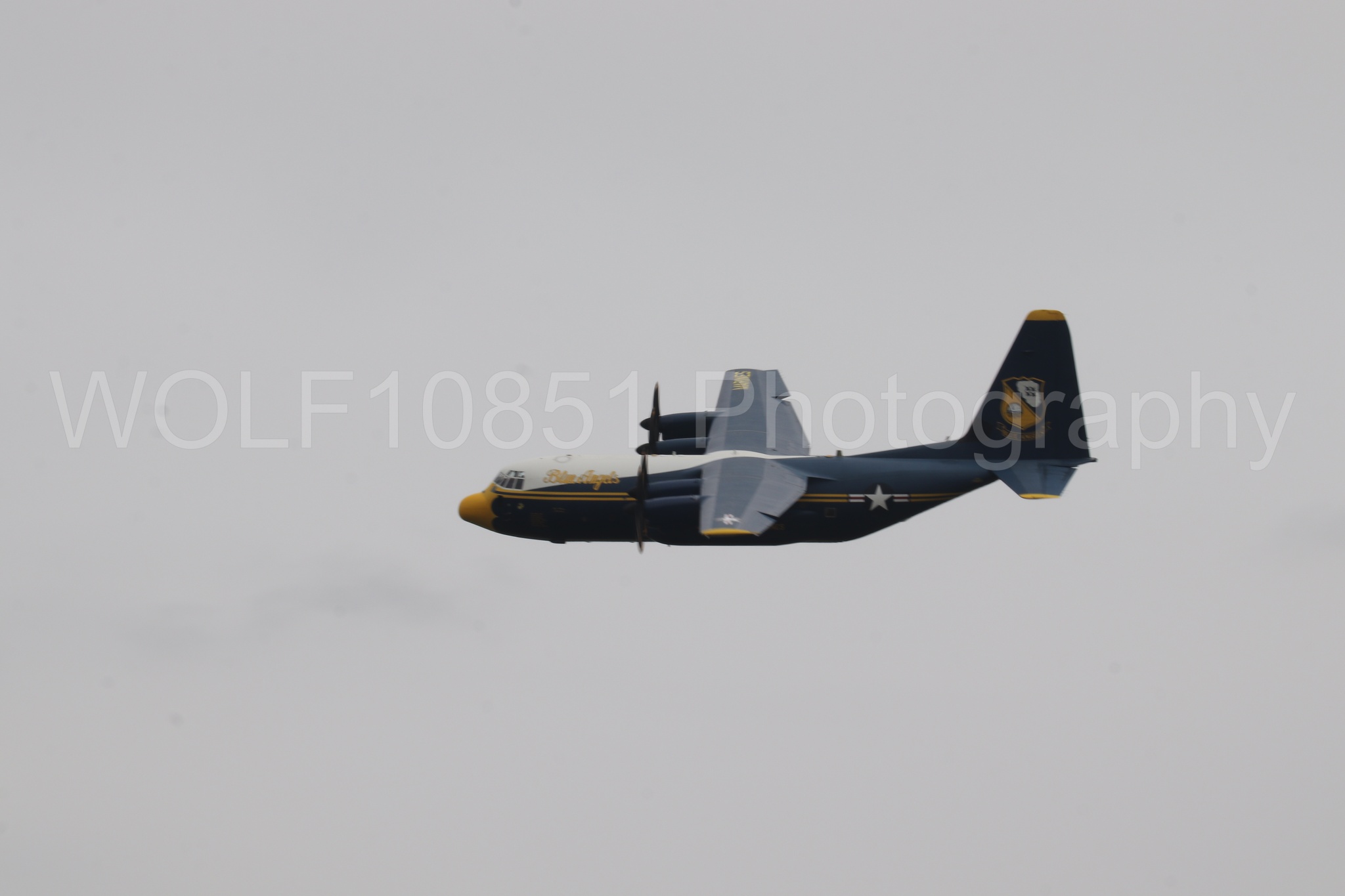 Aviation photography by WOLF10851 featuring Blue Angels, C-130 Hercules, Blue and Gold, California Capital Airshow 2025, Fat Albert.