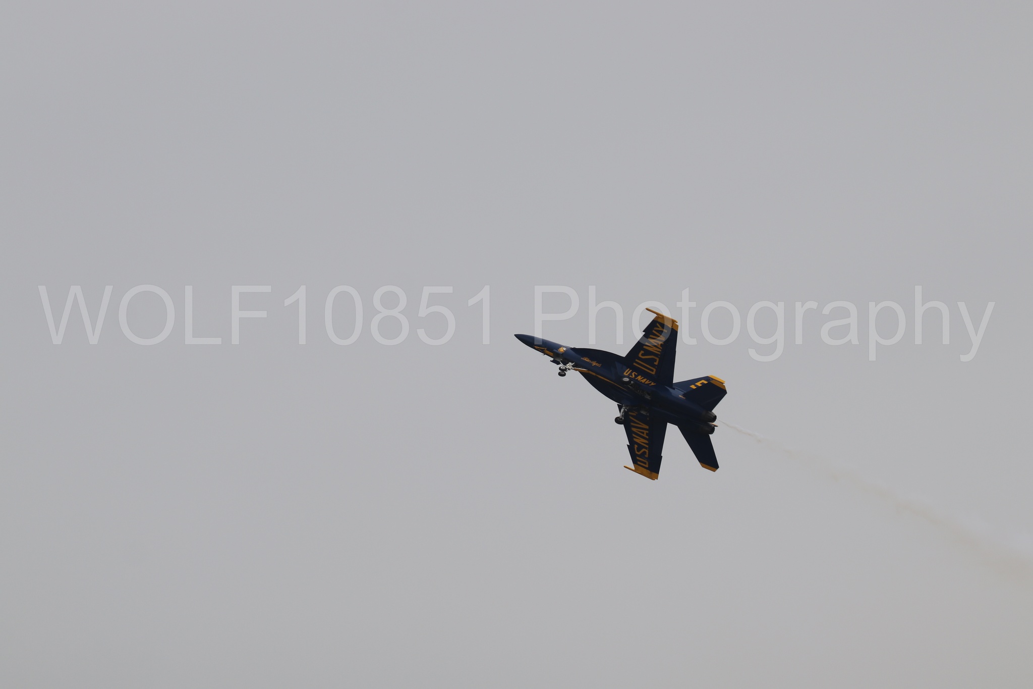 Aviation photography by WOLF10851 featuring FA-18 Super Hornet, Blue Angels, Blue and Gold, California Capital Airshow 2025.