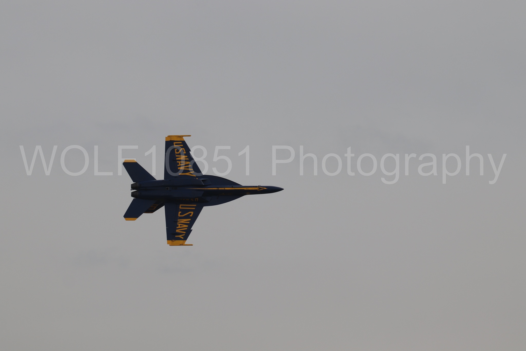 Aviation photography by WOLF10851 featuring FA-18 Super Hornet, Blue Angels, Blue and Gold, California Capital Airshow 2025.